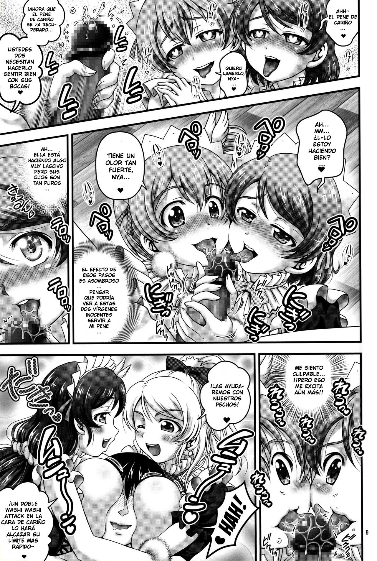 (C94) [Kuroyuki (Kakyouin Chiroru)] Ore Yome Saimin 6 (Love Live!) [Spanish] [Jentai-kun] imagen número 10