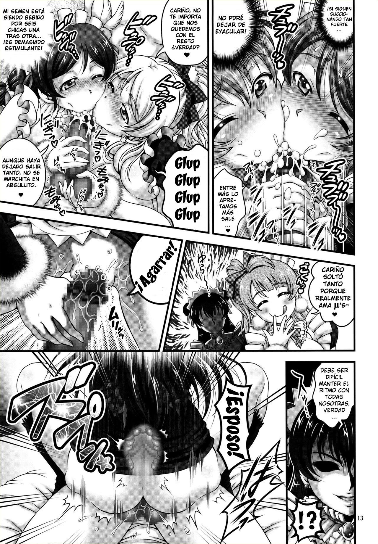 (C94) [Kuroyuki (Kakyouin Chiroru)] Ore Yome Saimin 6 (Love Live!) [Spanish] [Jentai-kun] imagen número 14