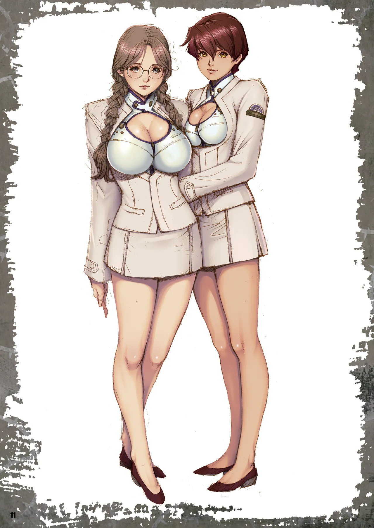 [Dennou Yamasakigumi (Izayoi Seishin)] GUN JOW IRO ~Onna Gunjin Rough Gashuu~ [Digital] 이미지 번호 11