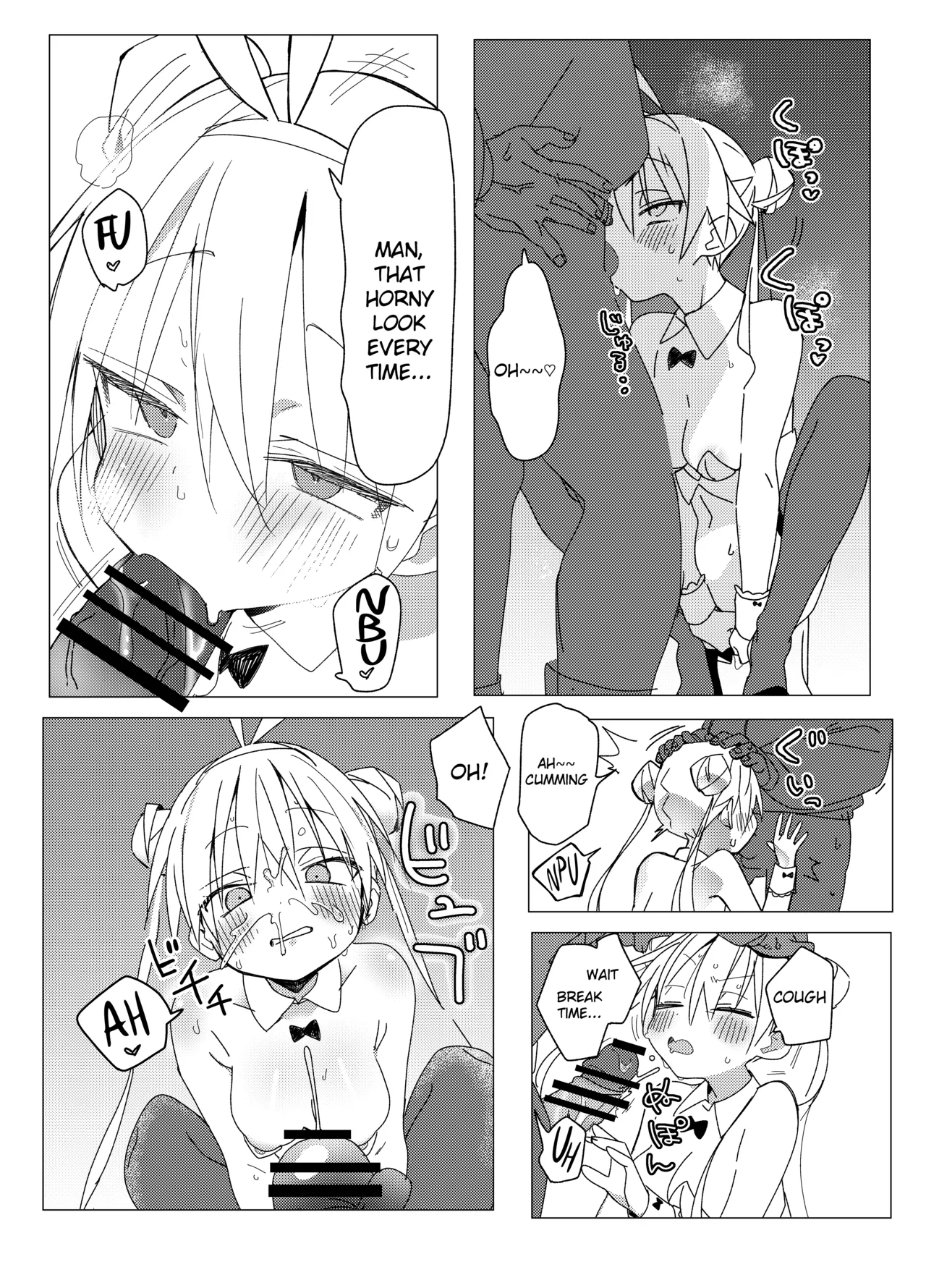 [Meganeya Honpo (Hibimegane)] Cheer-bu VS Bunny-bu [English] [Digital] Bildnummer 17