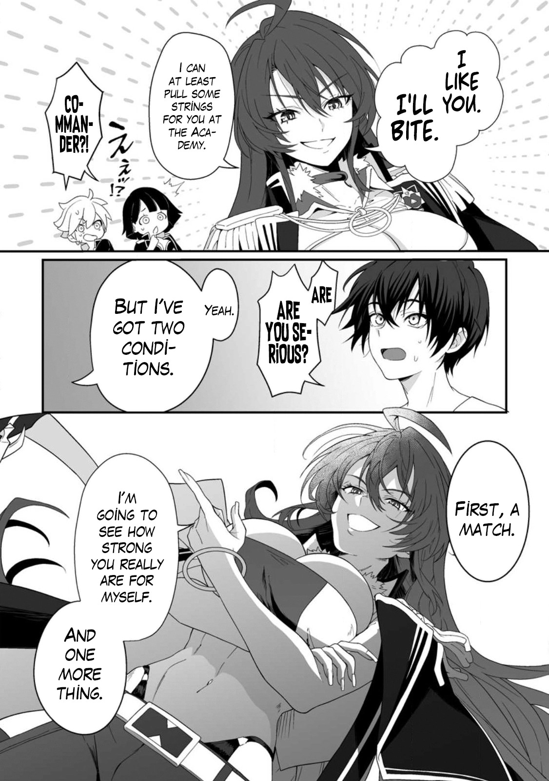 I, the Only Male Knight in a Chastity-Reversed World, Entered the Female Knight Academy and Was Treated as a Hero for Some Reason: Unrivaled in the Harem with My Unequaled Skills [chapter 1] 画像番号 14
