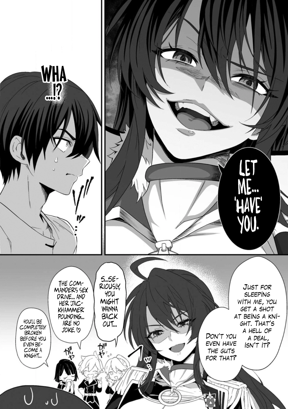 I, the Only Male Knight in a Chastity-Reversed World, Entered the Female Knight Academy and Was Treated as a Hero for Some Reason: Unrivaled in the Harem with My Unequaled Skills [chapter 1] 画像番号 15