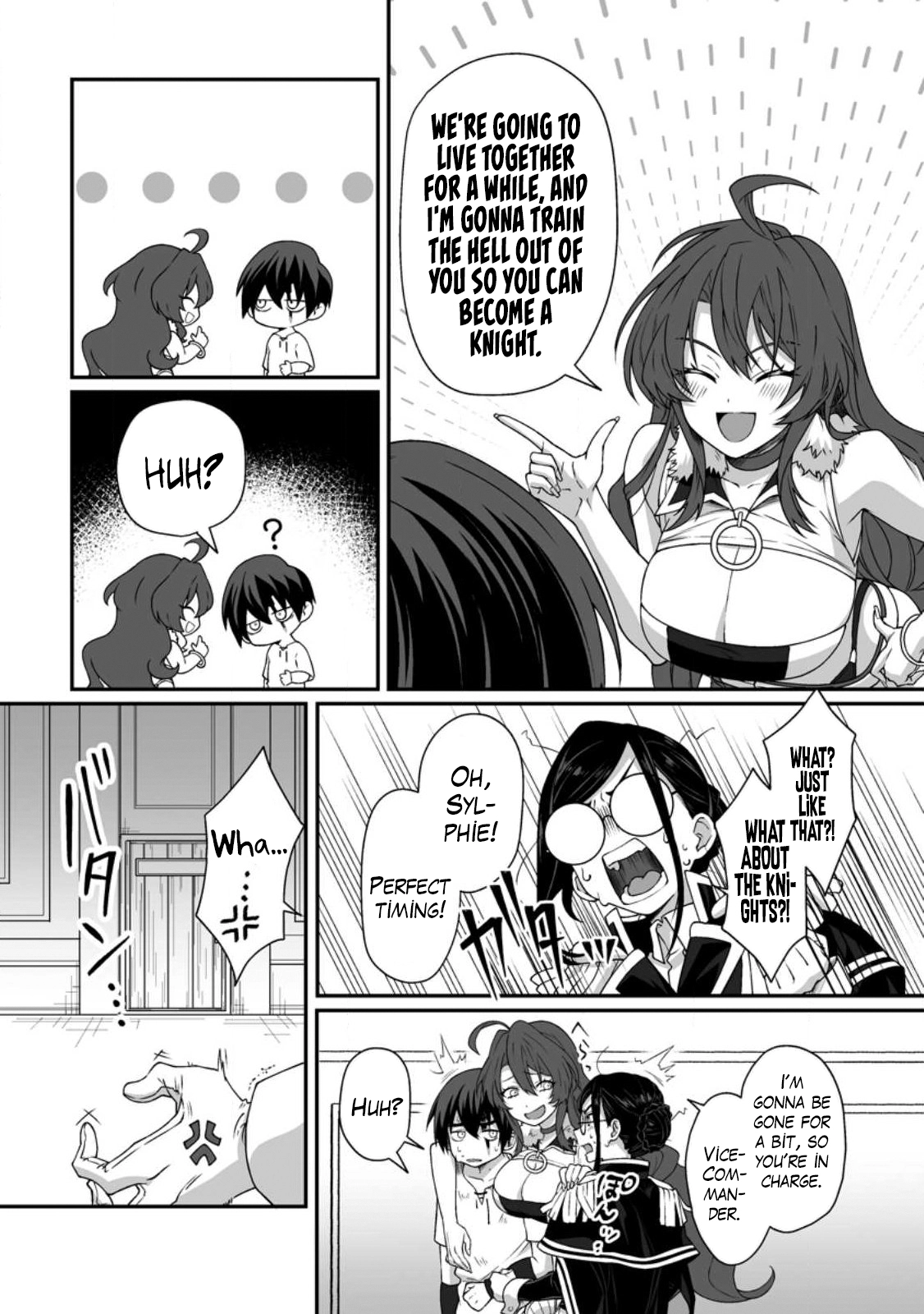 I, the Only Male Knight in a Chastity-Reversed World, Entered the Female Knight Academy and Was Treated as a Hero for Some Reason: Unrivaled in the Harem with My Unequaled Skills [chapter 1] 画像番号 24