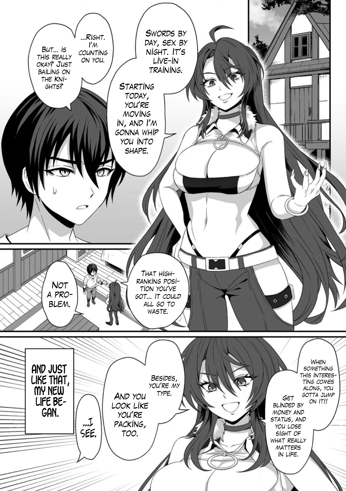 I, the Only Male Knight in a Chastity-Reversed World, Entered the Female Knight Academy and Was Treated as a Hero for Some Reason: Unrivaled in the Harem with My Unequaled Skills [chapter 1] 画像番号 25