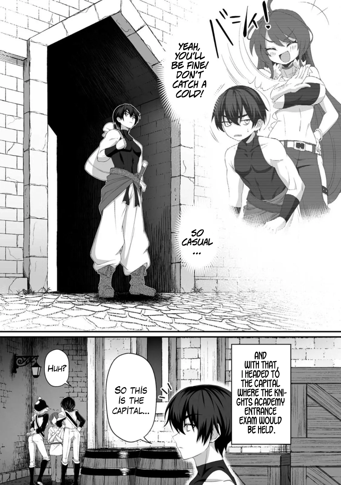 I, the Only Male Knight in a Chastity-Reversed World, Entered the Female Knight Academy and Was Treated as a Hero for Some Reason: Unrivaled in the Harem with My Unequaled Skills [chapter 2] 画像番号 8