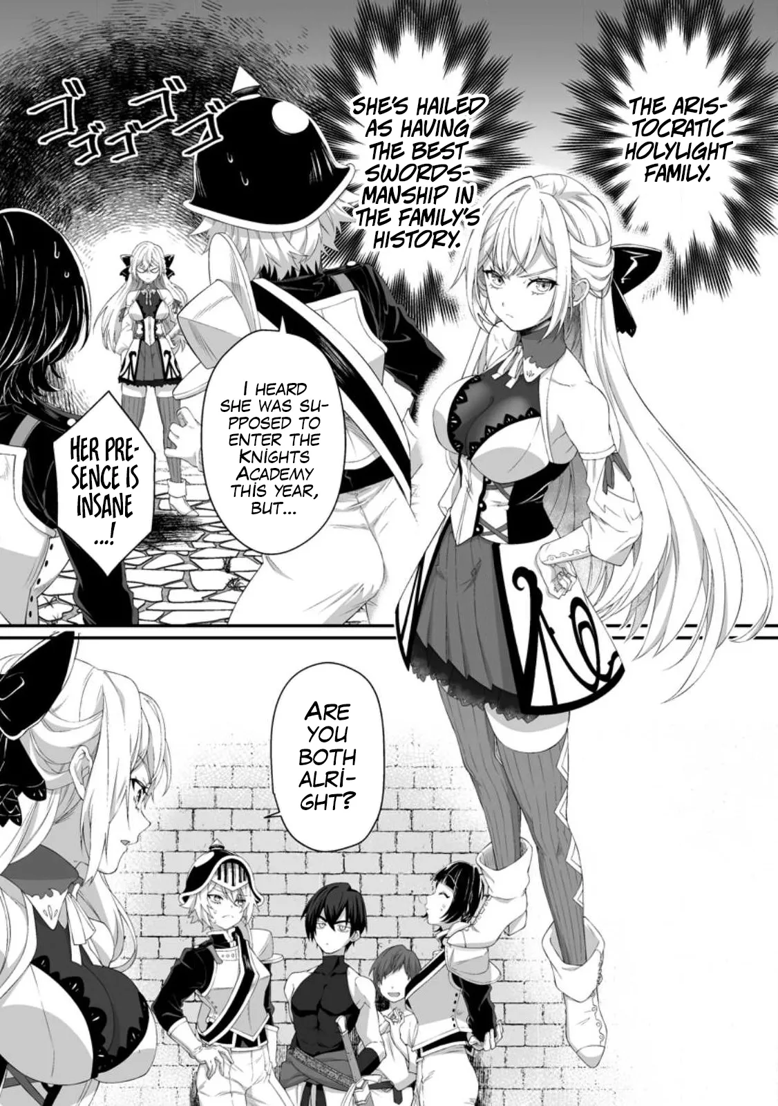 I, the Only Male Knight in a Chastity-Reversed World, Entered the Female Knight Academy and Was Treated as a Hero for Some Reason: Unrivaled in the Harem with My Unequaled Skills [chapter 2] 画像番号 12