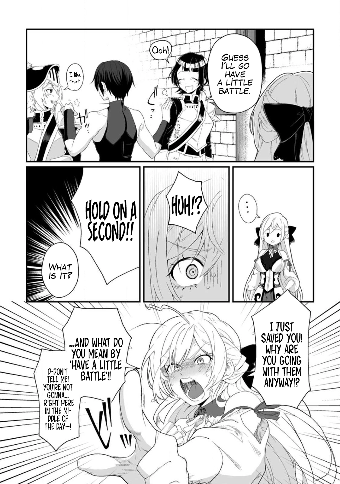 I, the Only Male Knight in a Chastity-Reversed World, Entered the Female Knight Academy and Was Treated as a Hero for Some Reason: Unrivaled in the Harem with My Unequaled Skills [chapter 2] 画像番号 15