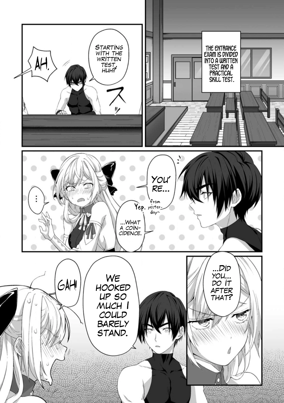 I, the Only Male Knight in a Chastity-Reversed World, Entered the Female Knight Academy and Was Treated as a Hero for Some Reason: Unrivaled in the Harem with My Unequaled Skills [chapter 2] 画像番号 18