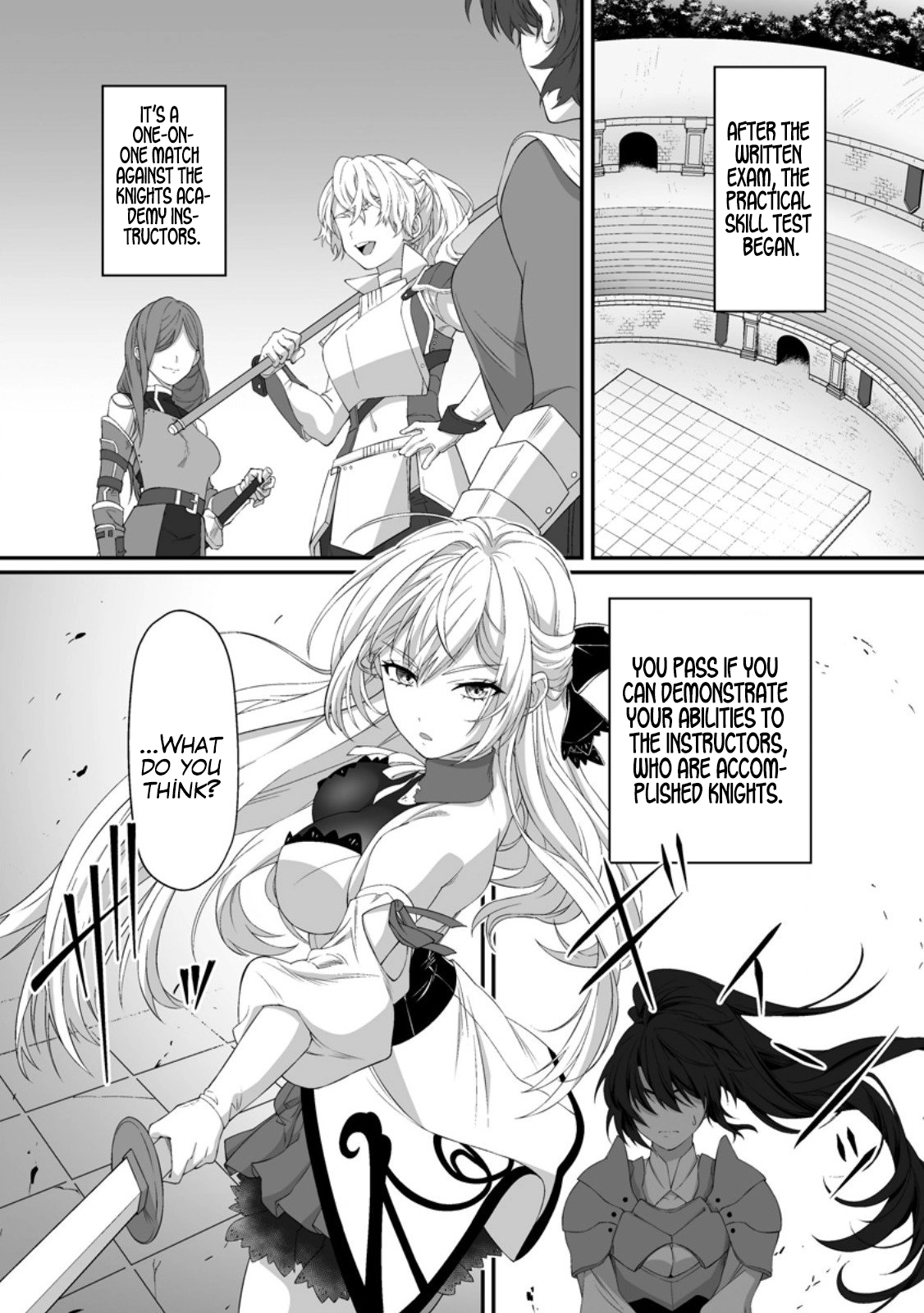 I, the Only Male Knight in a Chastity-Reversed World, Entered the Female Knight Academy and Was Treated as a Hero for Some Reason: Unrivaled in the Harem with My Unequaled Skills [chapter 2] 画像番号 23