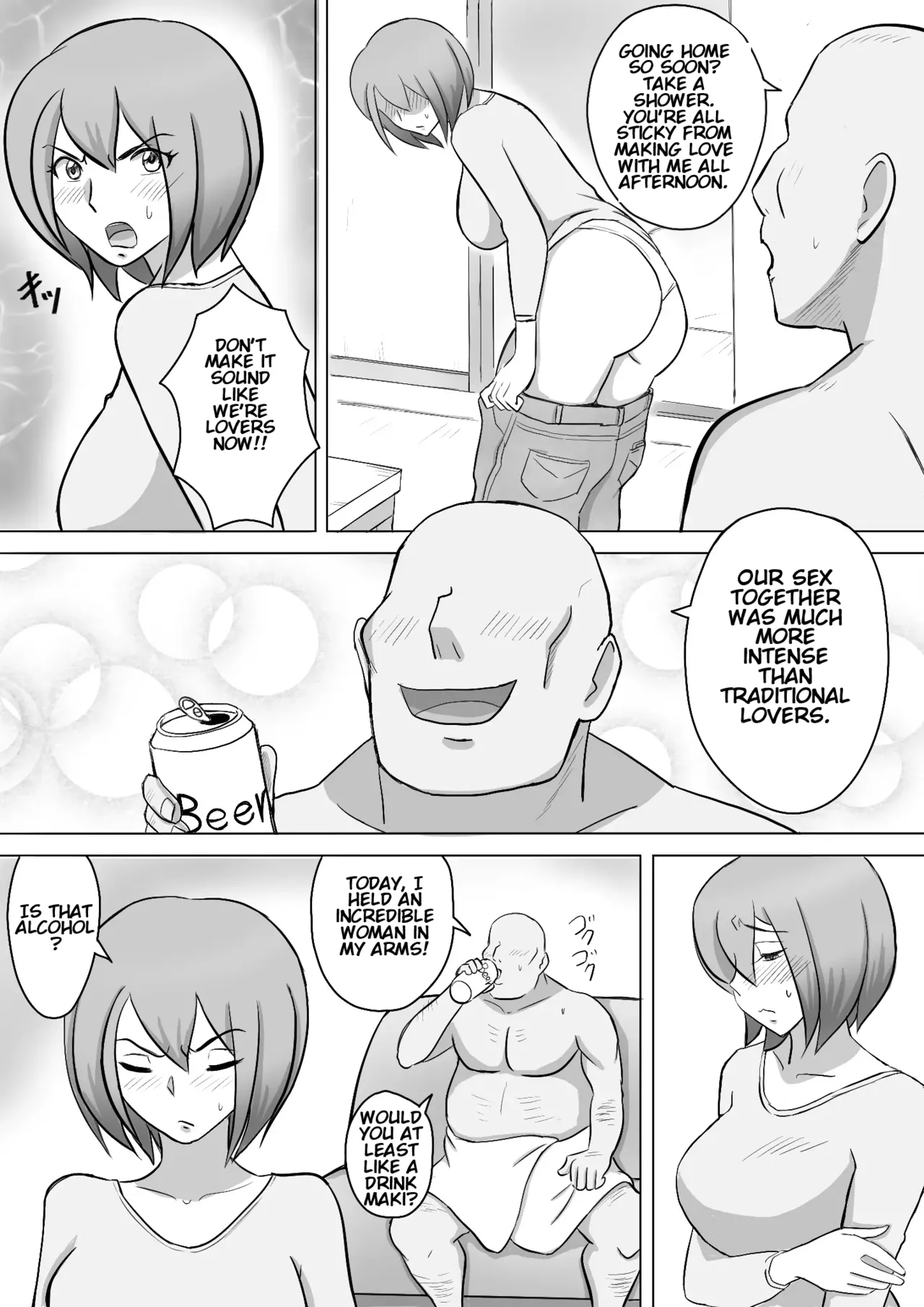 [Nantomo-san] Maki wa Yasashii Otto no Tame ni Mayu wa Dekachin Otto no Tame ni Toukousha Gonda Goukichi | Maki married to a gentle husband is corrupted by her neighbor Gonda Gokichi [English] 图片编号 49