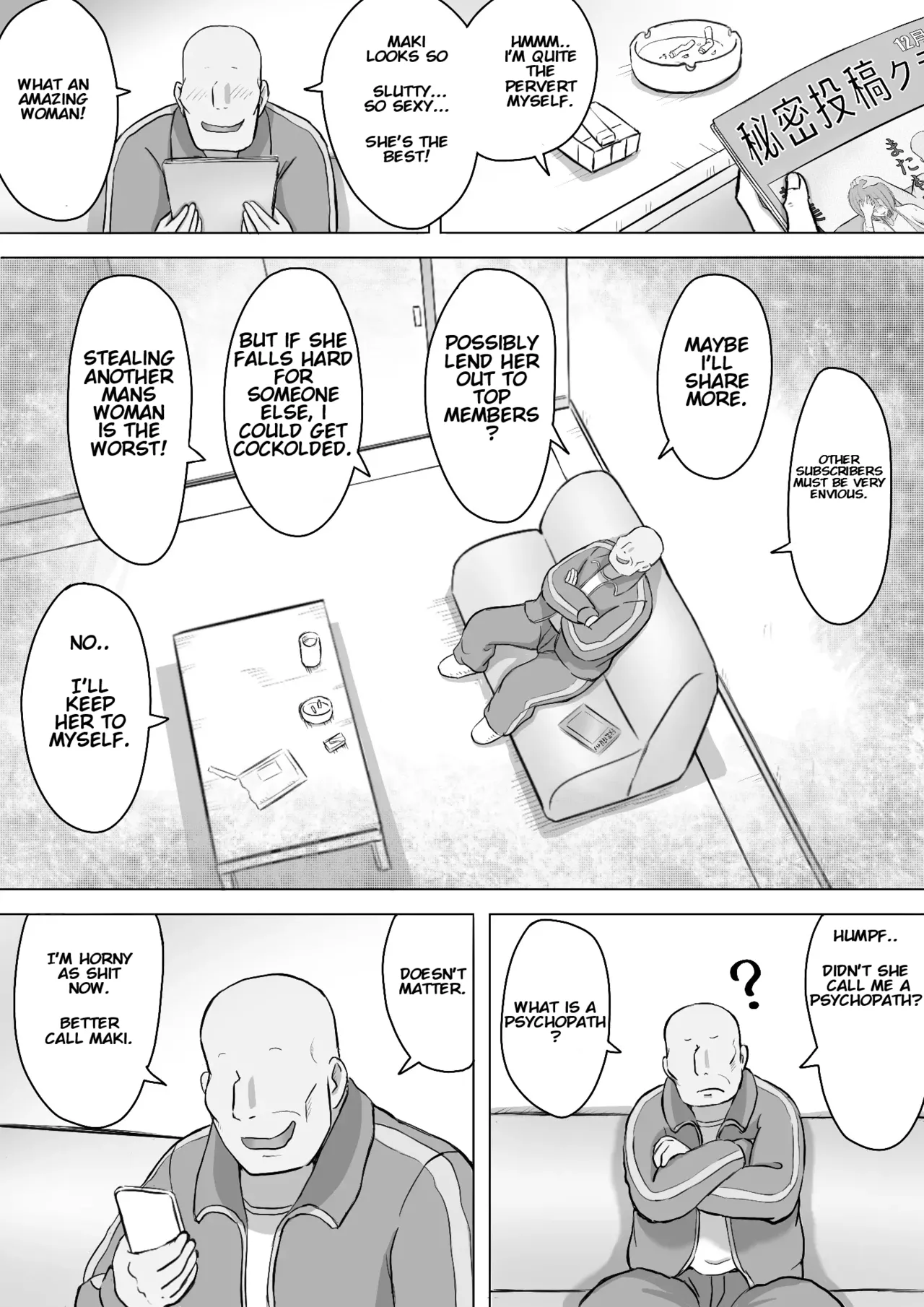 [Nantomo-san] Maki wa Yasashii Otto no Tame ni Mayu wa Dekachin Otto no Tame ni Toukousha Gonda Goukichi | Maki married to a gentle husband is corrupted by her neighbor Gonda Gokichi [English] 图片编号 77