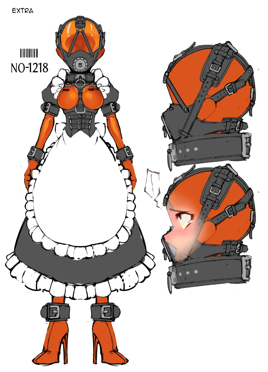 [Hitosaka] The Maid Who Toils in a Special Rubber Suit [English] Bildnummer 9