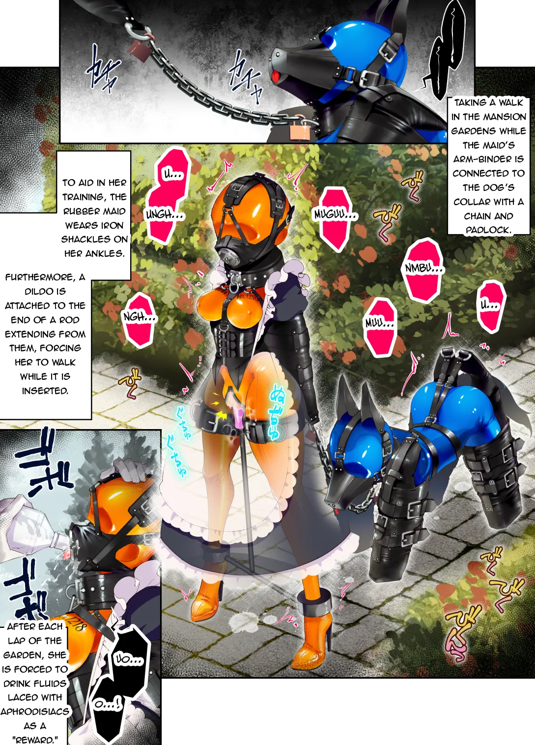 [Hitosaka] The Maid Who Toils in a Special Rubber Suit [English] Bildnummer 12