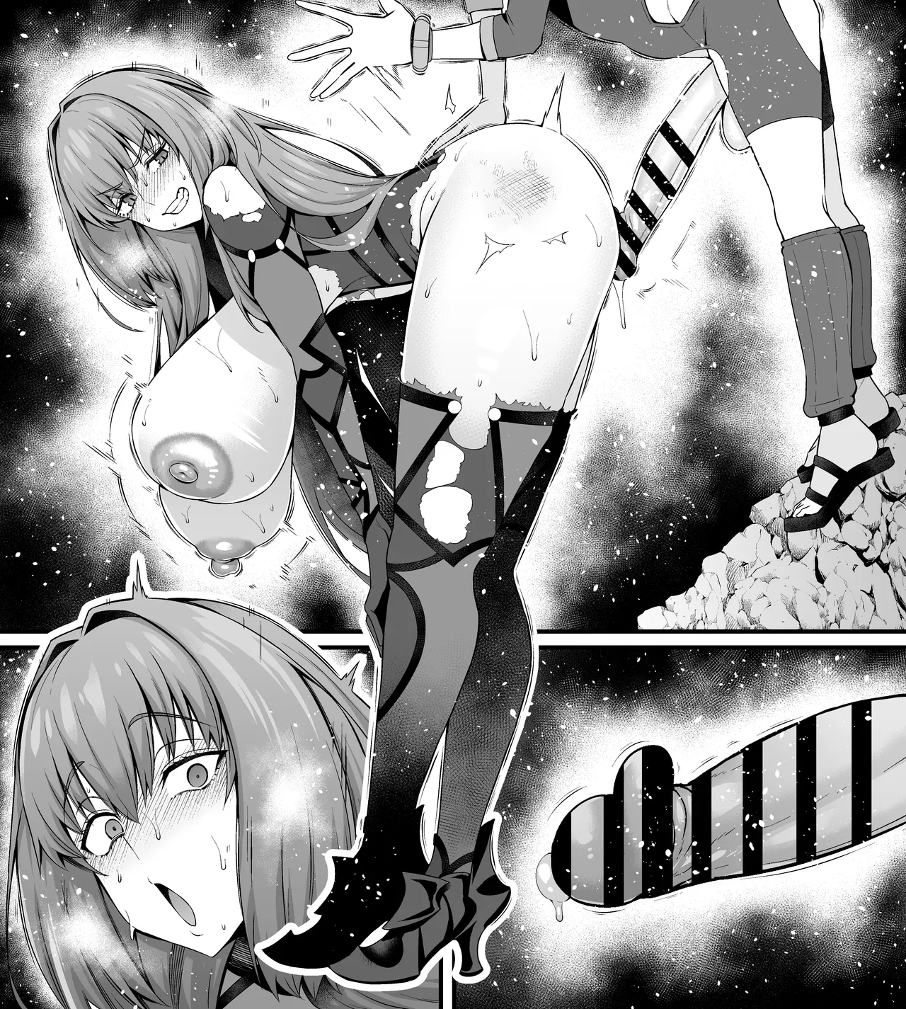 [Ankoman] 스카사하 스승님 VS 세탄타❤ (Fate/Grand Order) [Korean] 图片编号 19