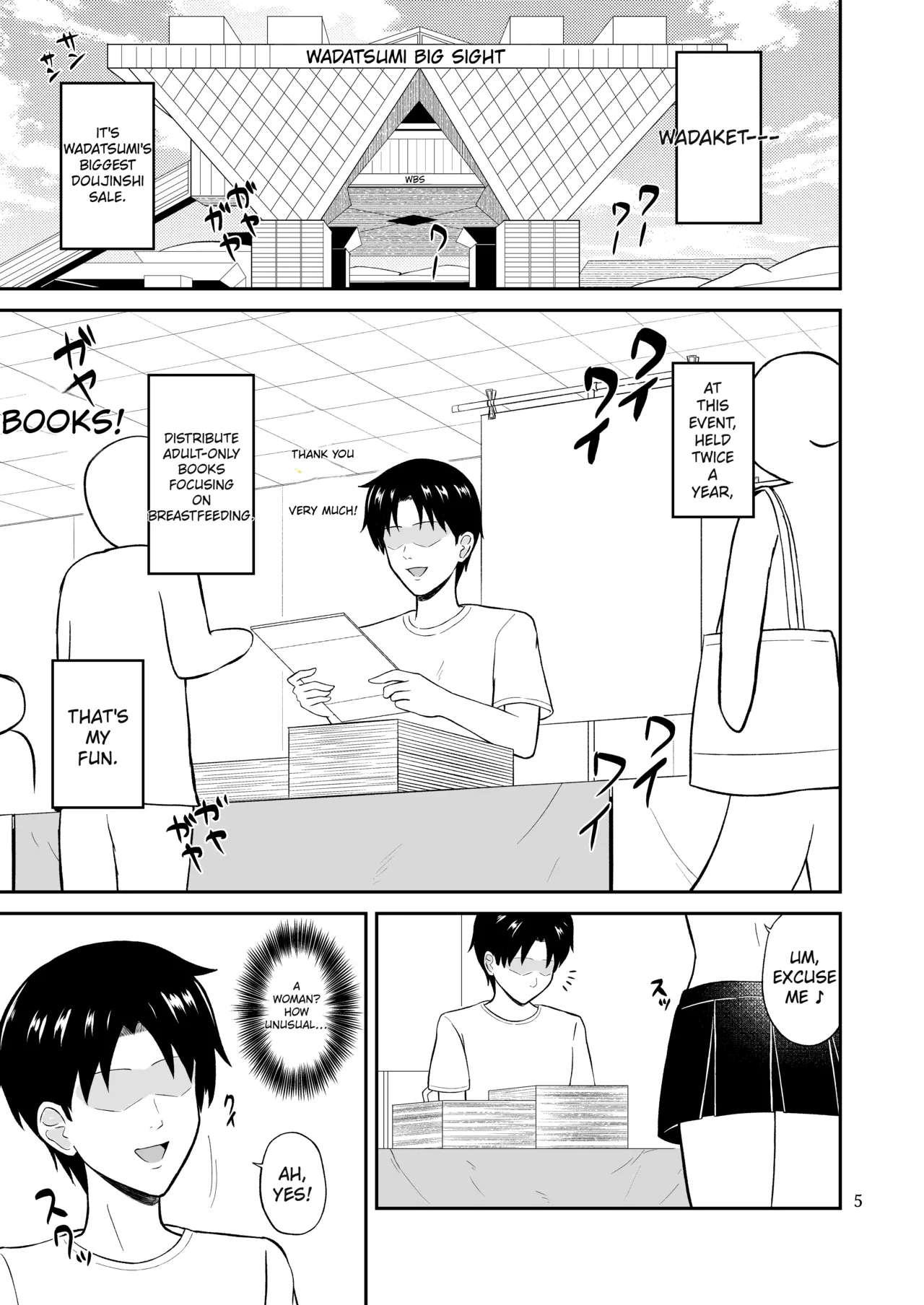 [Penguin Capsule (Kaizaa)] Ero Doujin Mitai na Paizuri Shichao (Dolphin Wave) [English] [Digital] Bildnummer 5