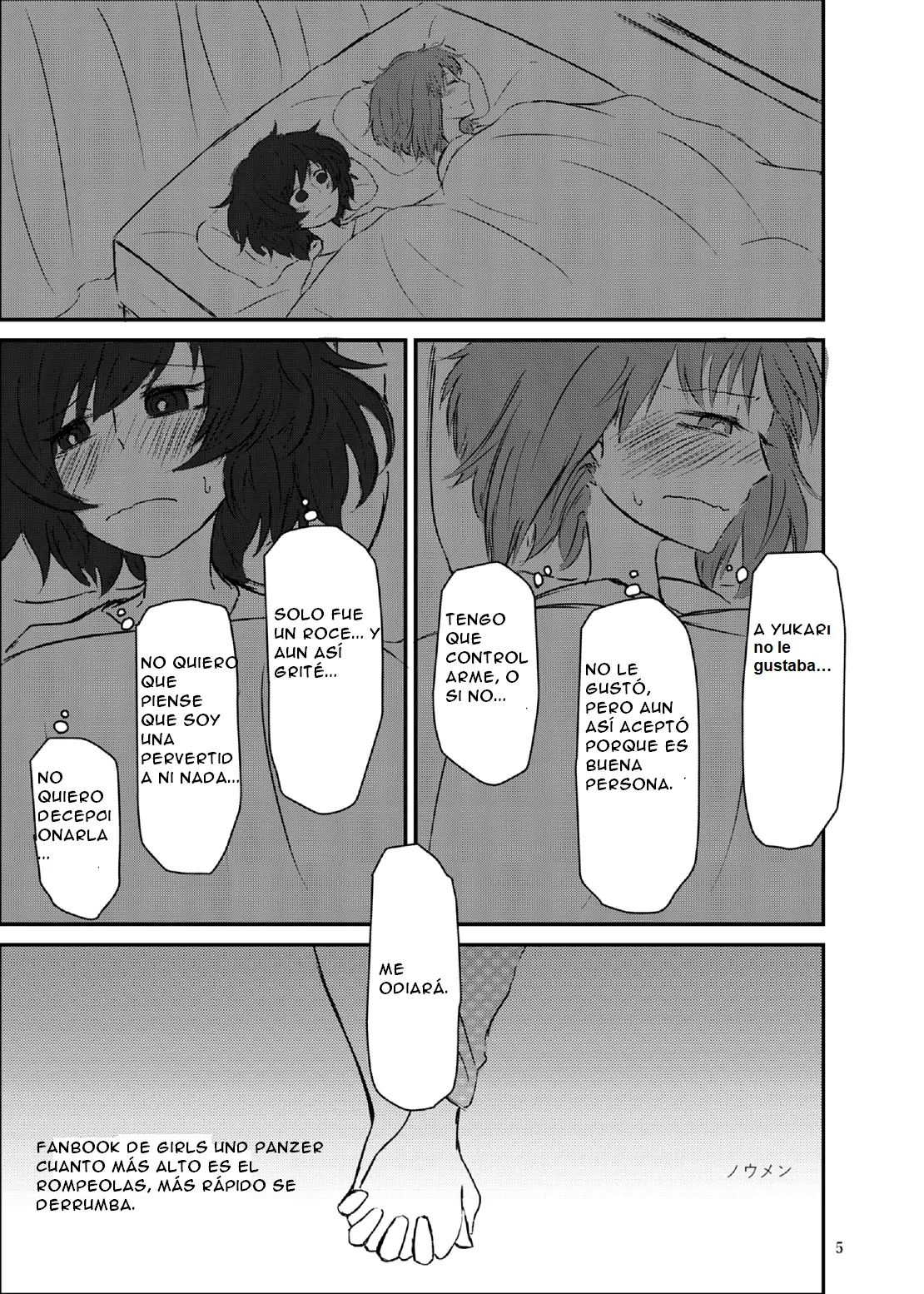 (Panzer Vor! 15) [Ooarai Nourakudou (Noumen)] Bouhatei wa Takaku Moroi | The Higher the Breakwater, the Quicker It Is to Crumble (Girls und Panzer) [ESPAÑOL] [CristoferDeLosAndes] imagen número 5