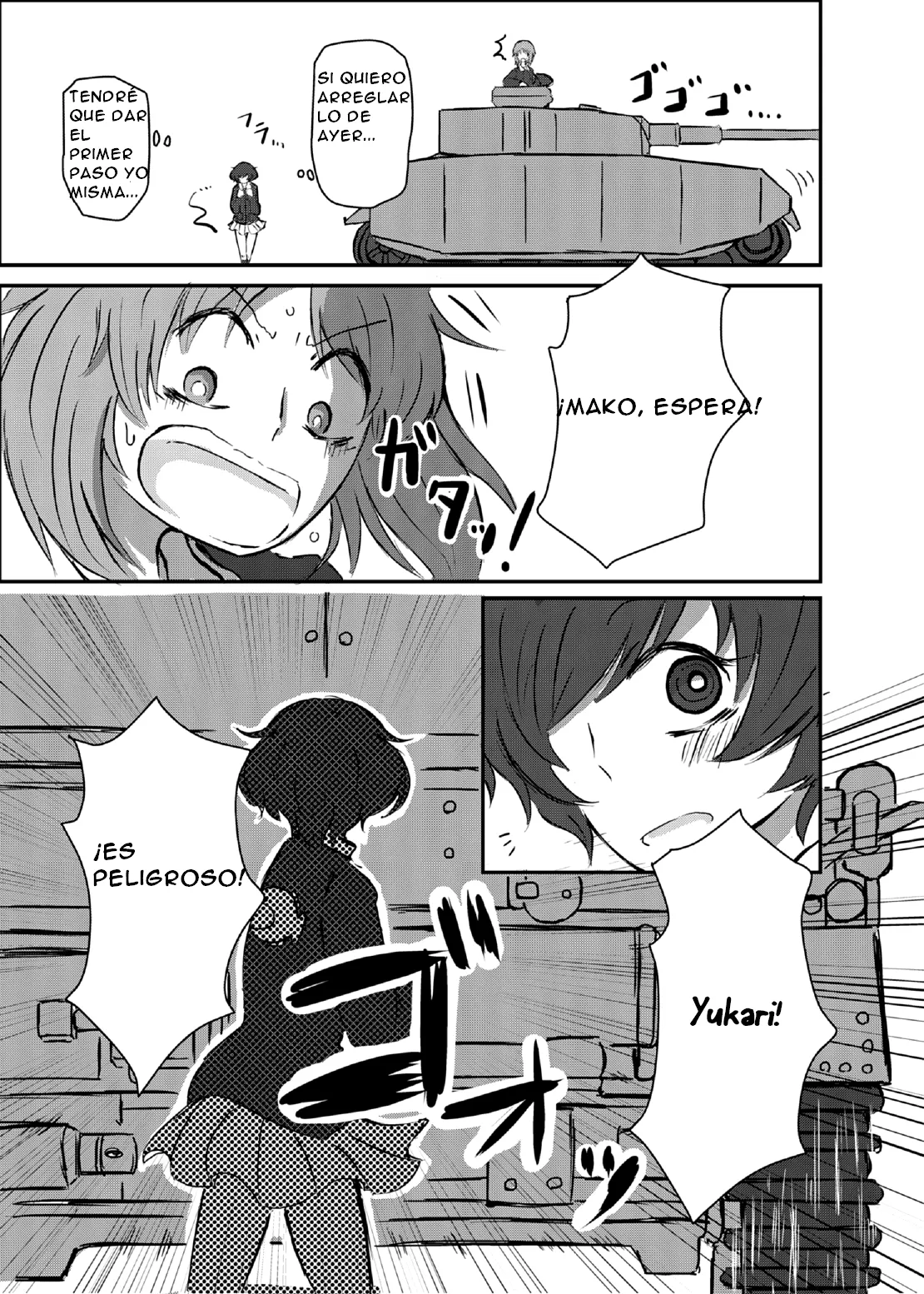 (Panzer Vor! 15) [Ooarai Nourakudou (Noumen)] Bouhatei wa Takaku Moroi | The Higher the Breakwater, the Quicker It Is to Crumble (Girls und Panzer) [ESPAÑOL] [CristoferDeLosAndes] imagen número 7