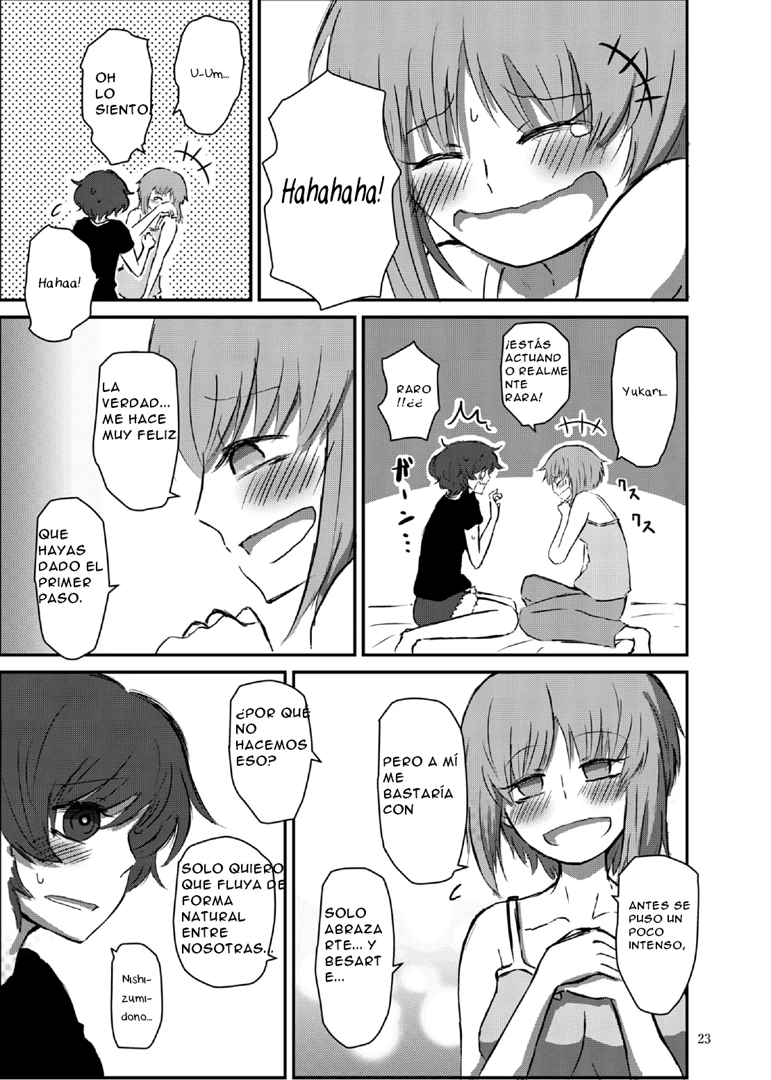 (Panzer Vor! 15) [Ooarai Nourakudou (Noumen)] Bouhatei wa Takaku Moroi | The Higher the Breakwater, the Quicker It Is to Crumble (Girls und Panzer) [ESPAÑOL] [CristoferDeLosAndes] imagen número 23