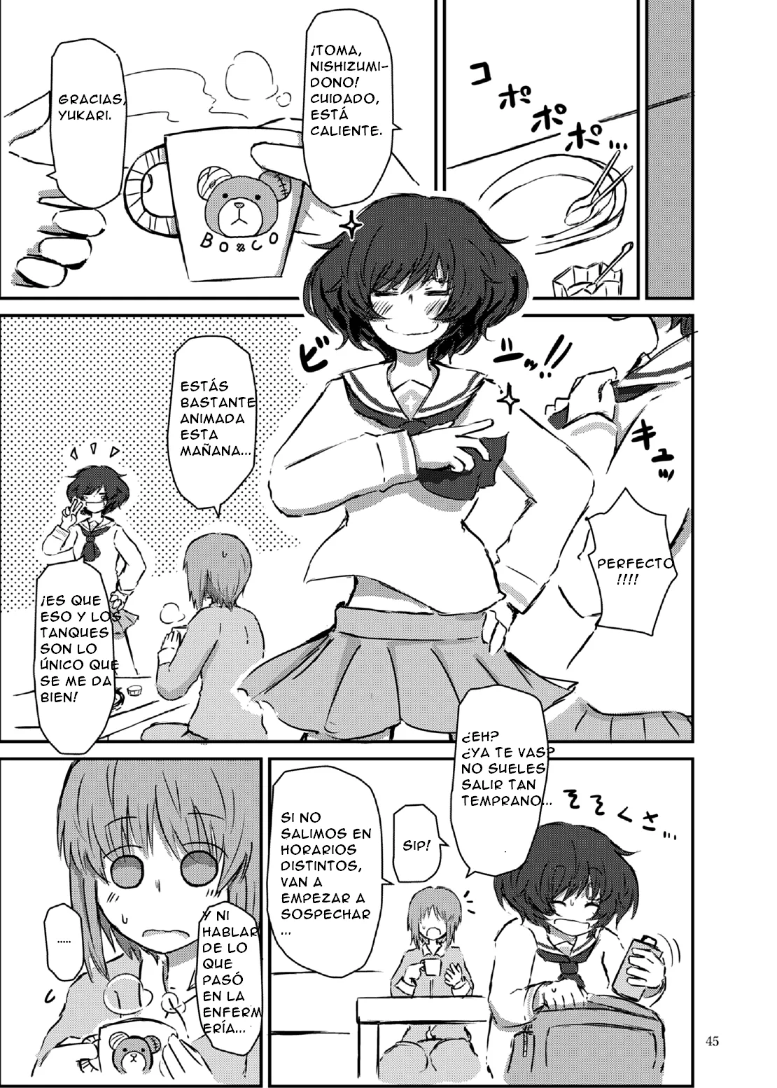 (Panzer Vor! 15) [Ooarai Nourakudou (Noumen)] Bouhatei wa Takaku Moroi | The Higher the Breakwater, the Quicker It Is to Crumble (Girls und Panzer) [ESPAÑOL] [CristoferDeLosAndes] imagen número 45