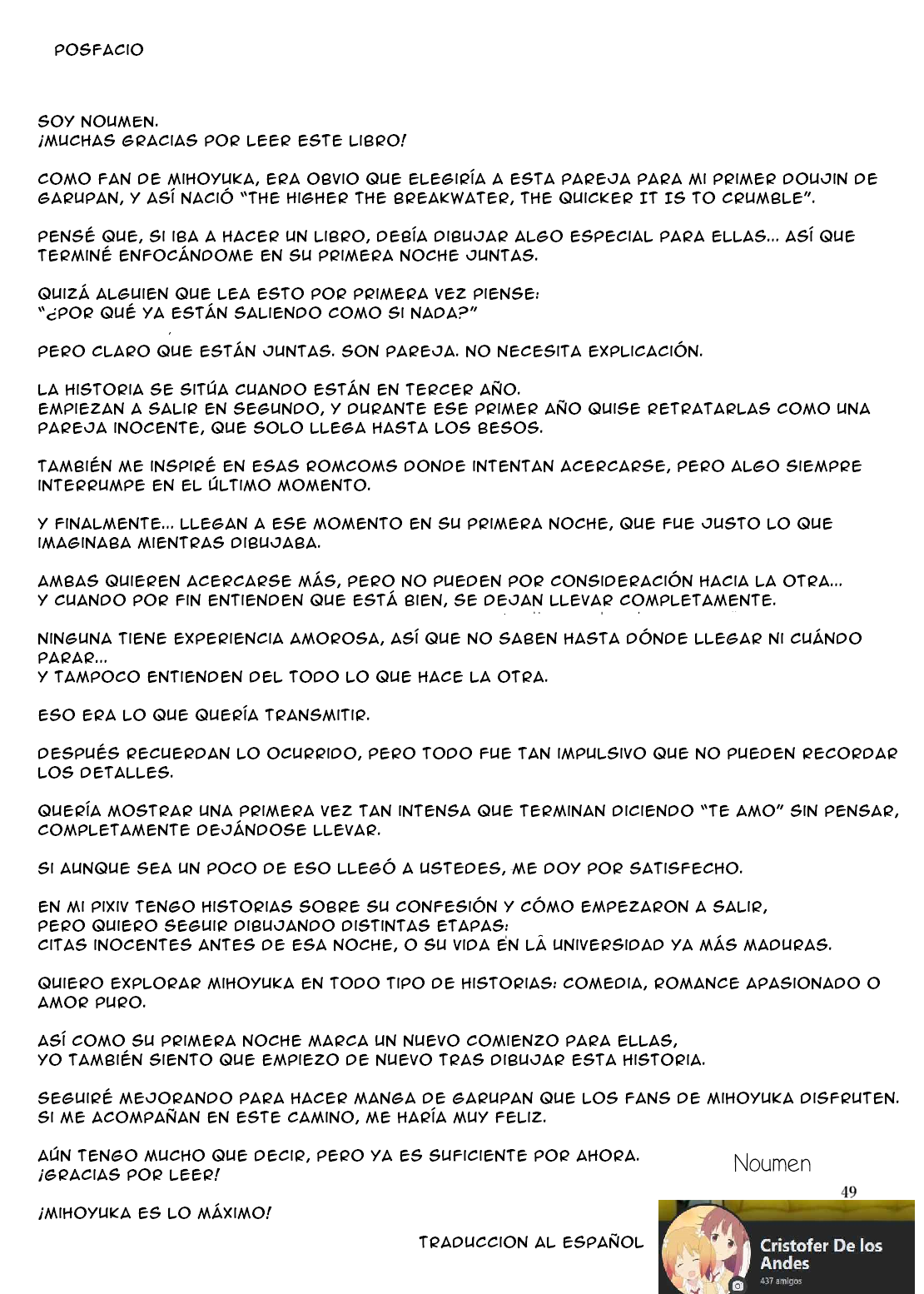 (Panzer Vor! 15) [Ooarai Nourakudou (Noumen)] Bouhatei wa Takaku Moroi | The Higher the Breakwater, the Quicker It Is to Crumble (Girls und Panzer) [ESPAÑOL] [CristoferDeLosAndes] imagen número 49