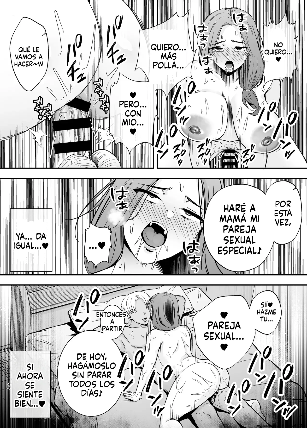 Ochibo ~Musume no Kawarini Chara-Otoko ni Dakareru Haha~ imagen número 43