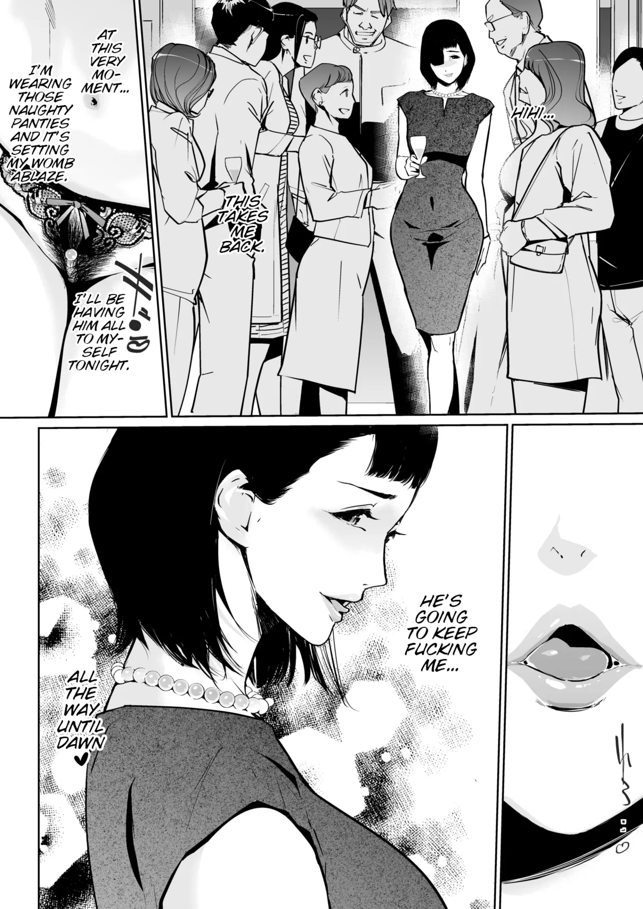 [Clone Ningen] Shinjushoku No Zanzō Dai NI Maku 〜 Aoi Tsukiyo No Onna 〜 | Pearl Grey Afterimage 2: Her Blue Moon Night Ch.1 (COMIC HOTMILK 2025-07) [English] [Kinsei Translations] [Digital] 6eme image