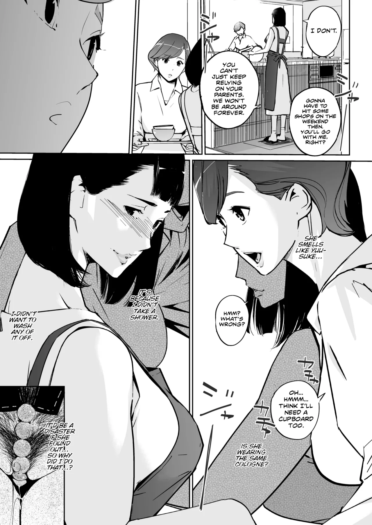[Clone Ningen] Shinjushoku No Zanzō Dai NI Maku 〜 Aoi Tsukiyo No Onna 〜 | Pearl Grey Afterimage 2: Her Blue Moon Night Ch.1 (COMIC HOTMILK 2025-07) [English] [Kinsei Translations] [Digital] 31eme image