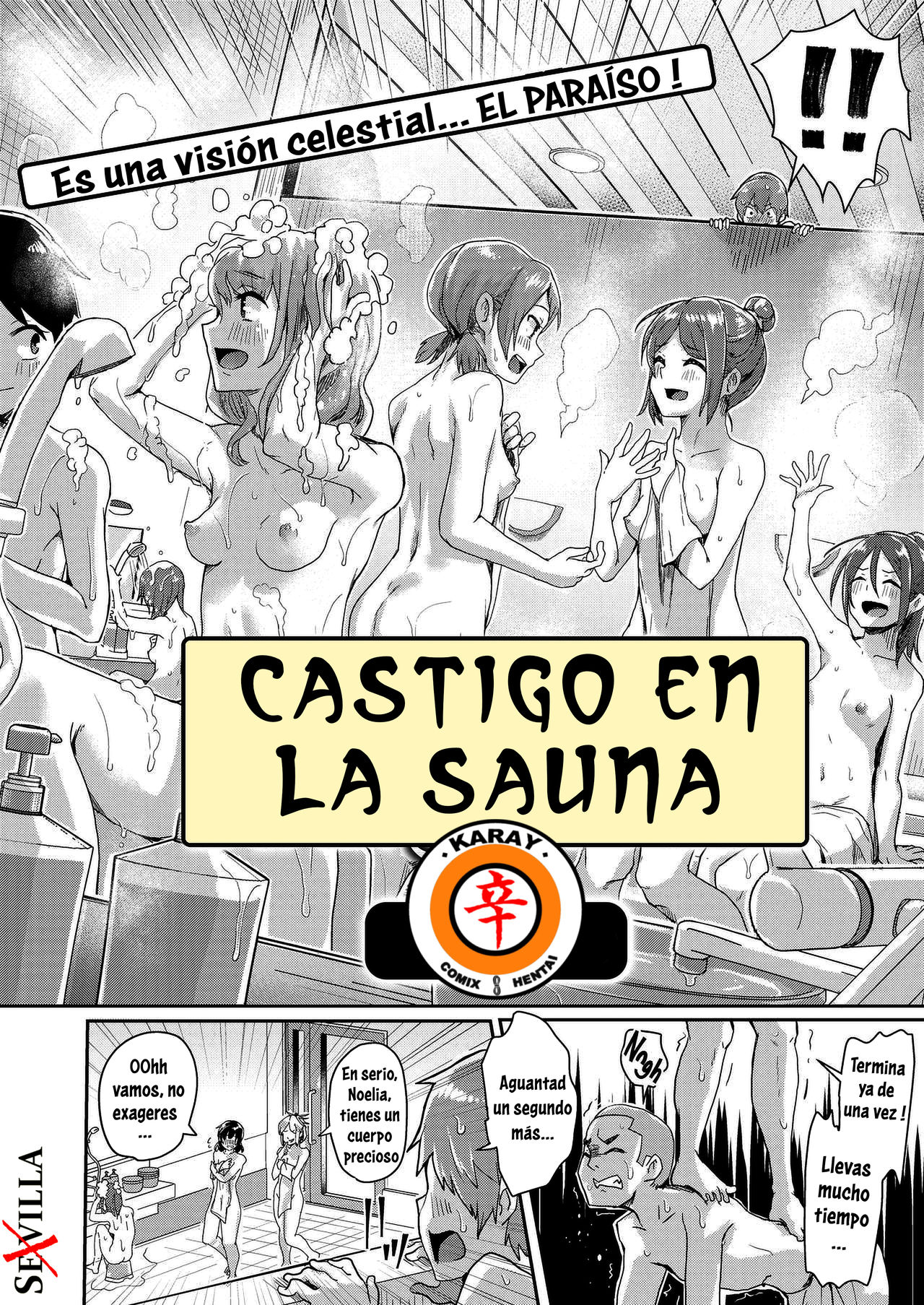 CASTIGO EN LA SAUNA  [Spanish] [Rewrite] [5eXv1LL4 - Mano Negra - KARAY] imagen número 2