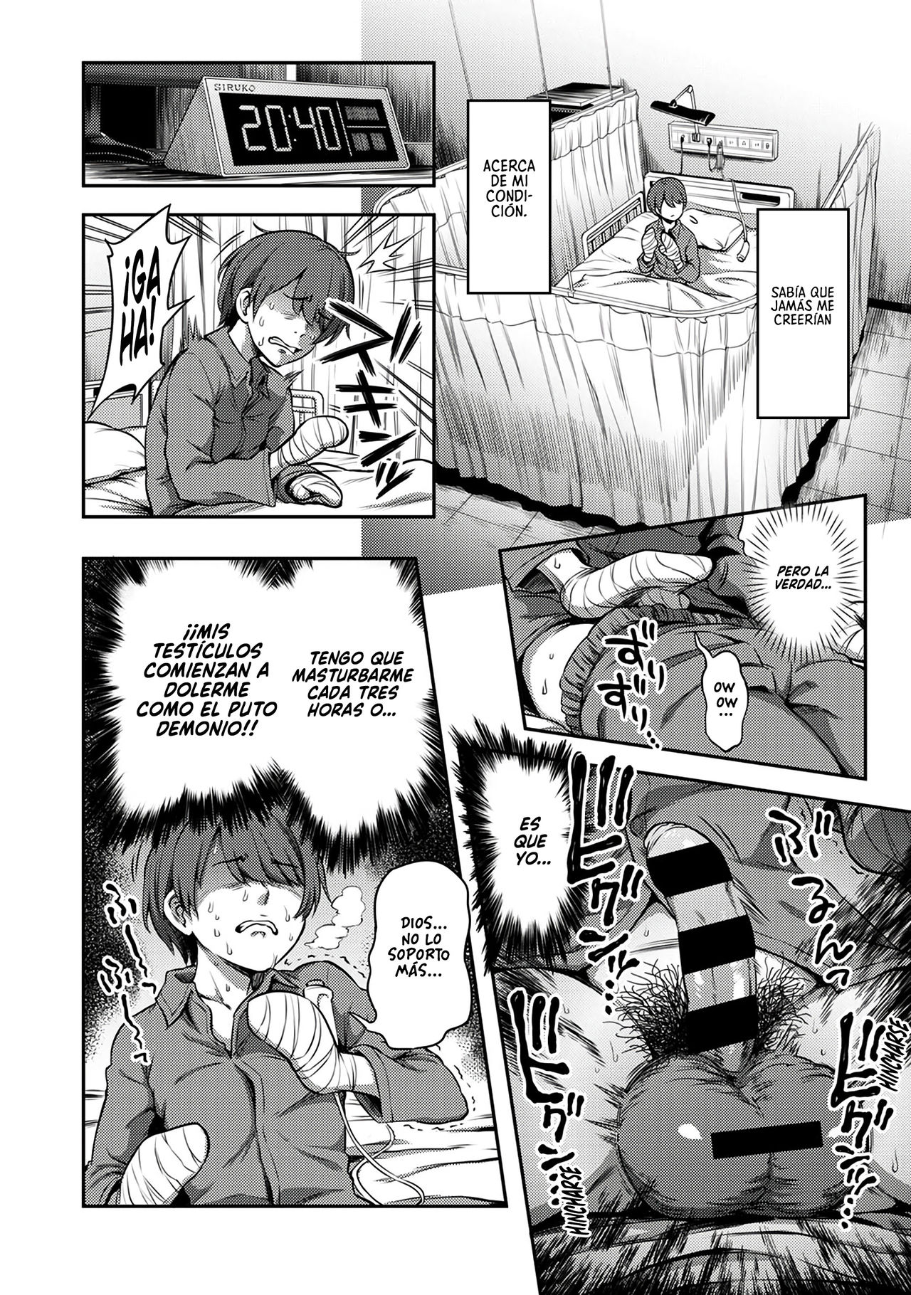 [Sakusei Kenkyuujo/Kameyama Shiruko] Sala de Extracción de Semen~ La vida en un Hospital donde una Enfermera con una personalidad Cruel maneja tus Orgasmos~ [Spanish] [NekoCreme] Bildnummer 5