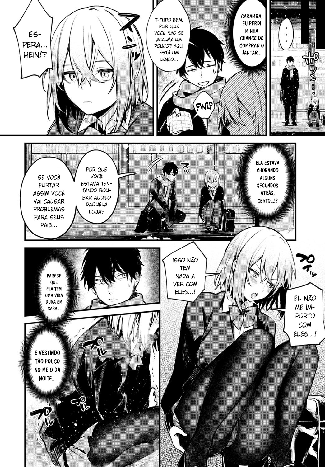 [Danimaru] Suteneko Kanojo | Abandoned Cat Girlfriend (COMIC Anthurium 2021-02) [Portuguese-BR] [X_Scan] [Digital] 画像番号 4