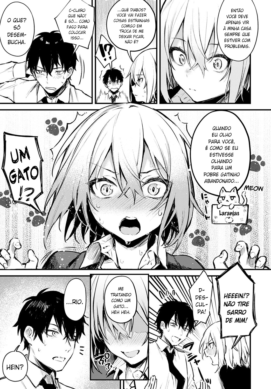 [Danimaru] Suteneko Kanojo | Abandoned Cat Girlfriend (COMIC Anthurium 2021-02) [Portuguese-BR] [X_Scan] [Digital] 画像番号 7