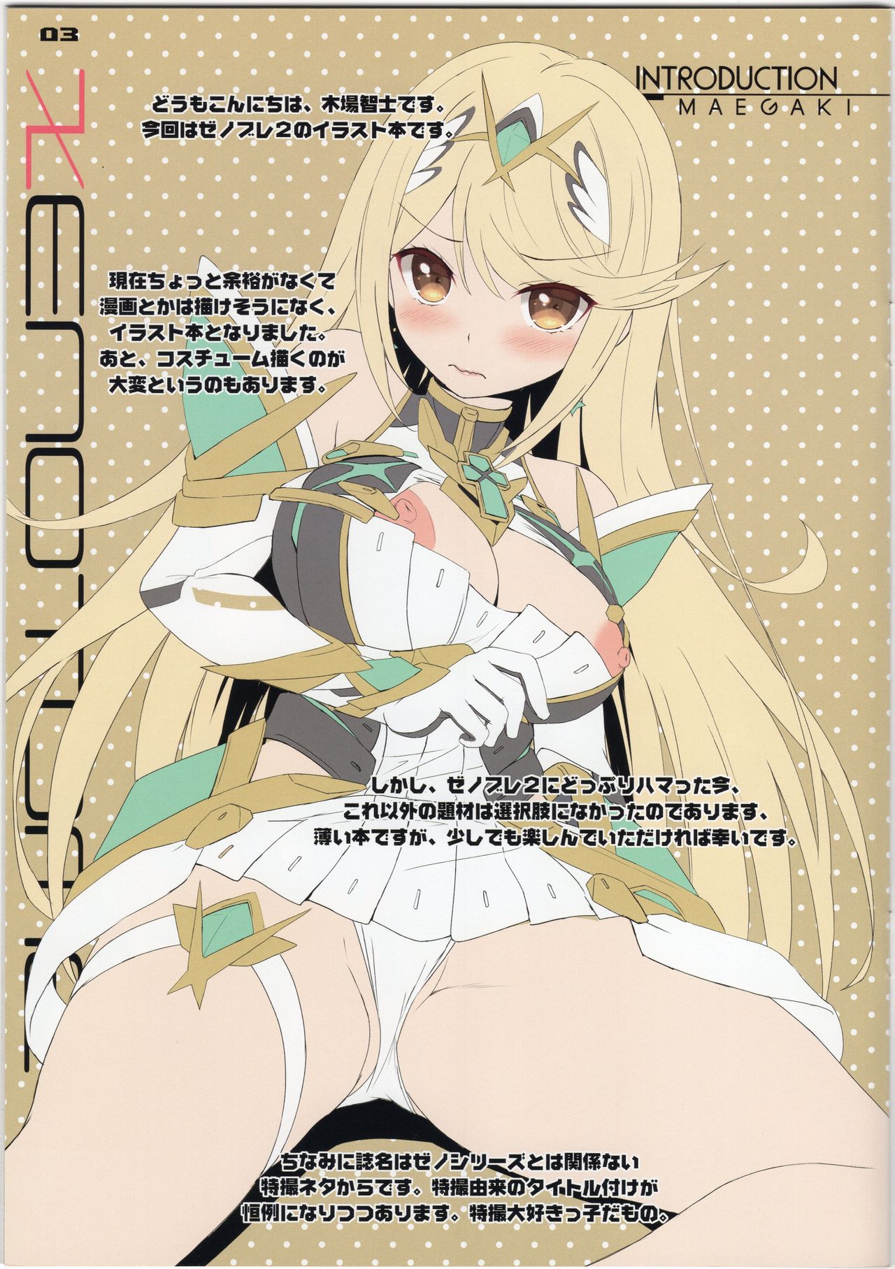 (C94) [RETRO (Kiba Satoshi)] XENOTOME (Xenoblade Chronicles 2) Bildnummer 2