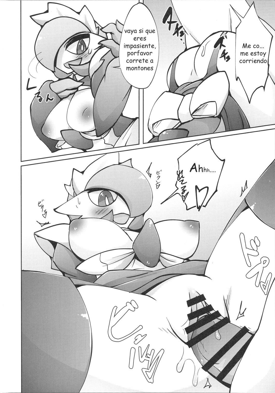 (C91) [Metallic Steel (Ikanomaru)] Maid-san to Hanakamakiri-san no Ongaeshi (Pokémon) [Spanish] [olimpo no fansub] 이미지 번호 17