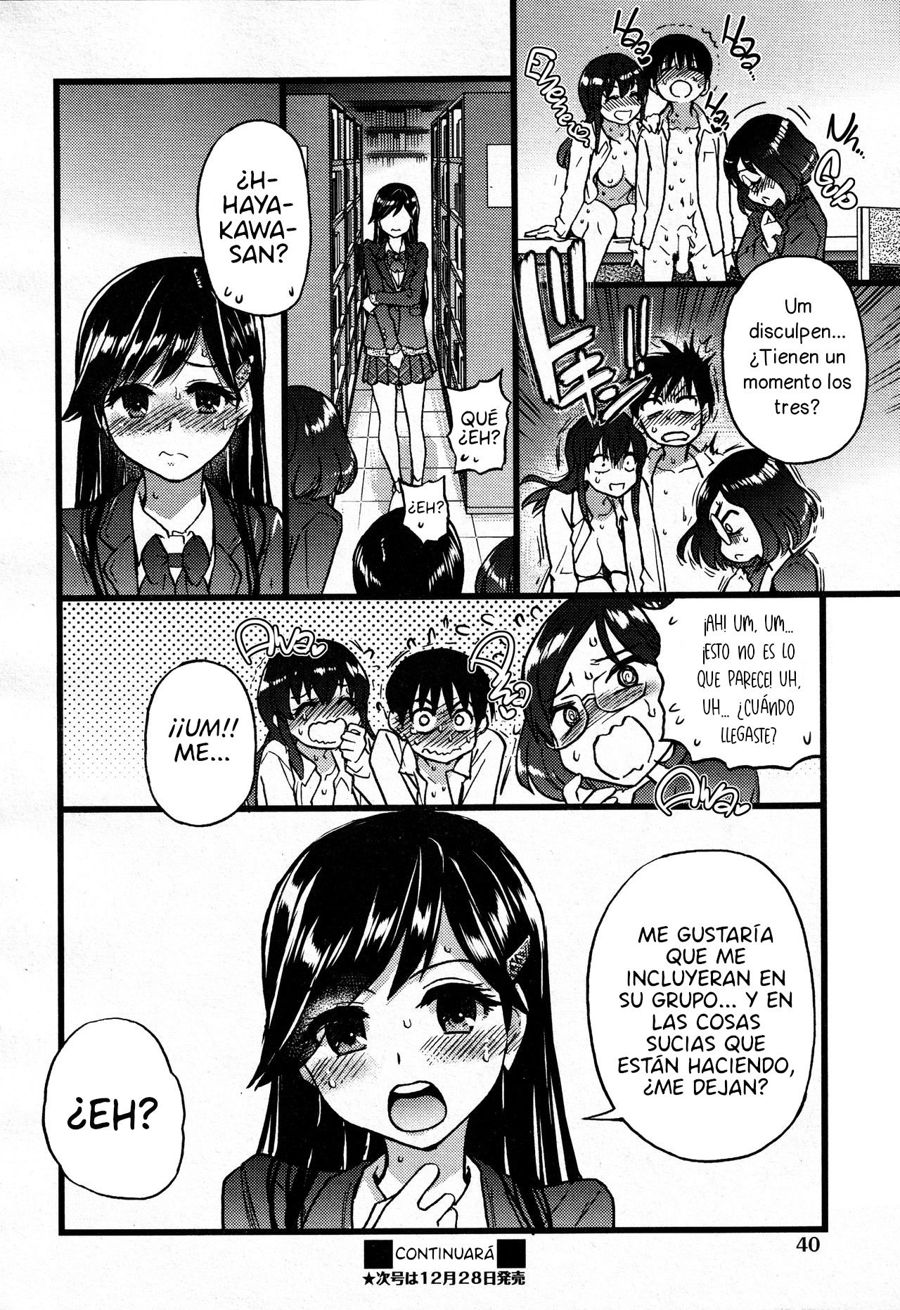 [Shiwasu no Okina] Please! Freeze! Please! Sono Saki E (COMIC AUN 2020-12) [Spanish] [NeoDark Fansub] Bildnummer 8