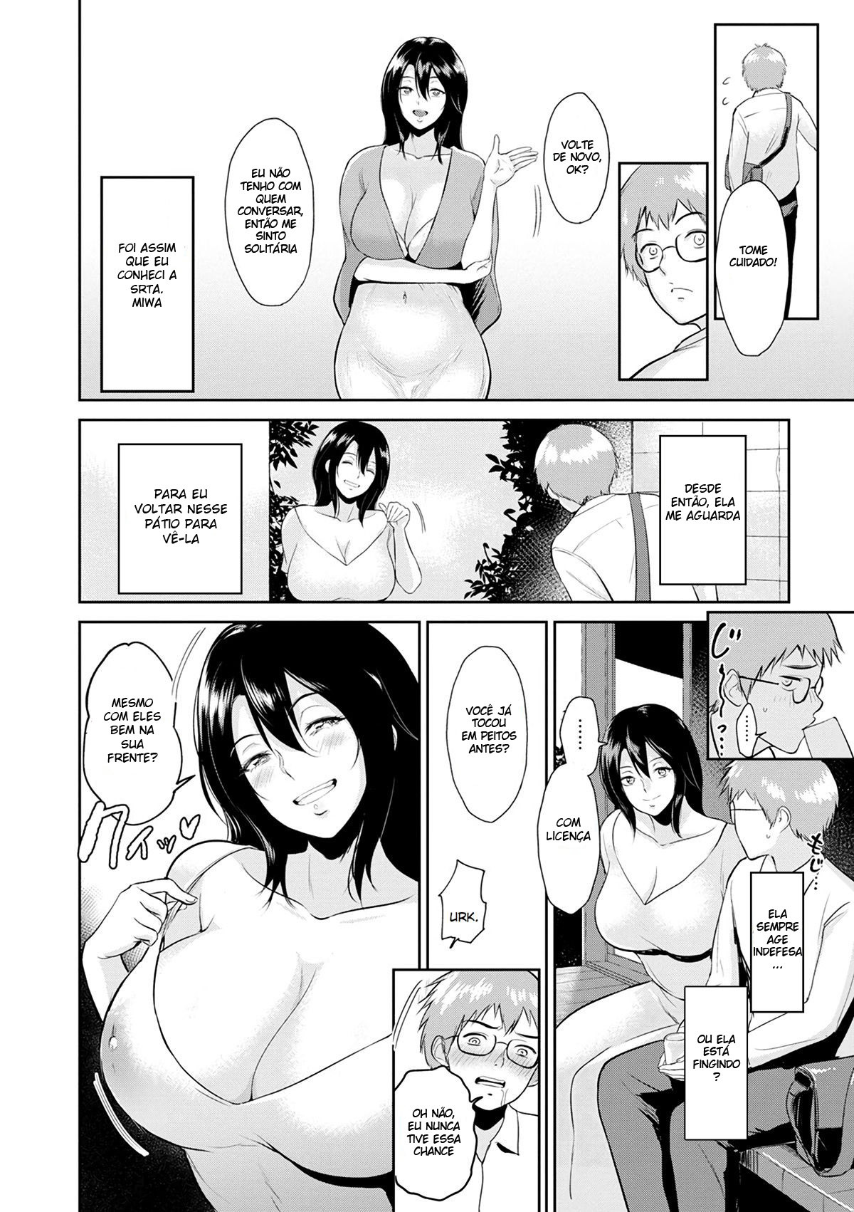 [Bifidus] Miwa-san no Nakaniwa de | No Pátio da Srta. Miwa (Majiwari no Yado) [Portuguese-BR] [DiegoVPR] [Digital] Bildnummer 5