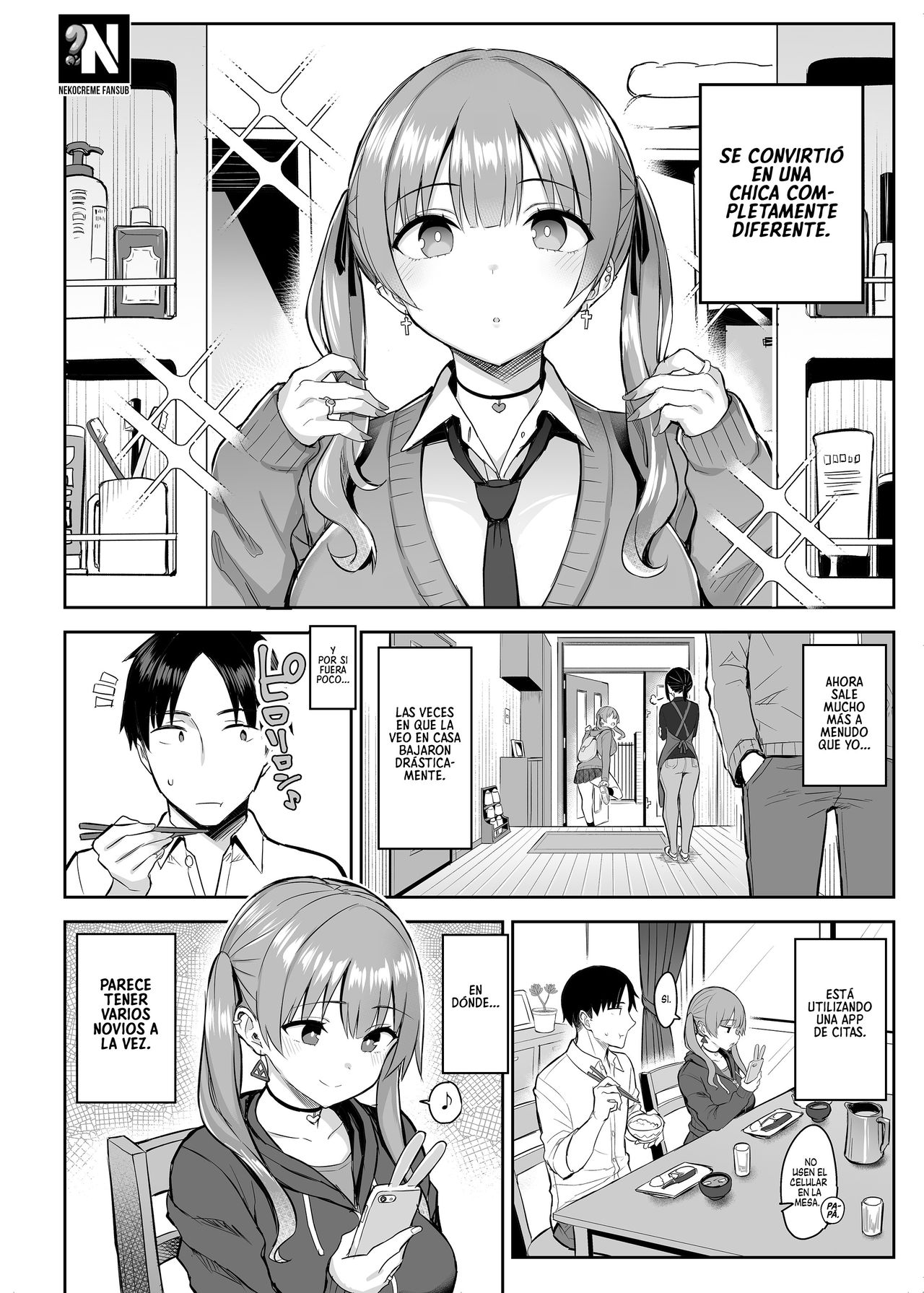 [Ichibocchi (Ichinomiya Yuu)] Moto InCha no Kyonyuu Yariman Imouto ga Erosugite, Onii-chan wa Mou...!! | Mi Hermanita quien era una comelibros se convirtió en una Puta de grandes Tetas, Entonces yo...!! [NekoCreme] [Spanish] numero di immagine  5