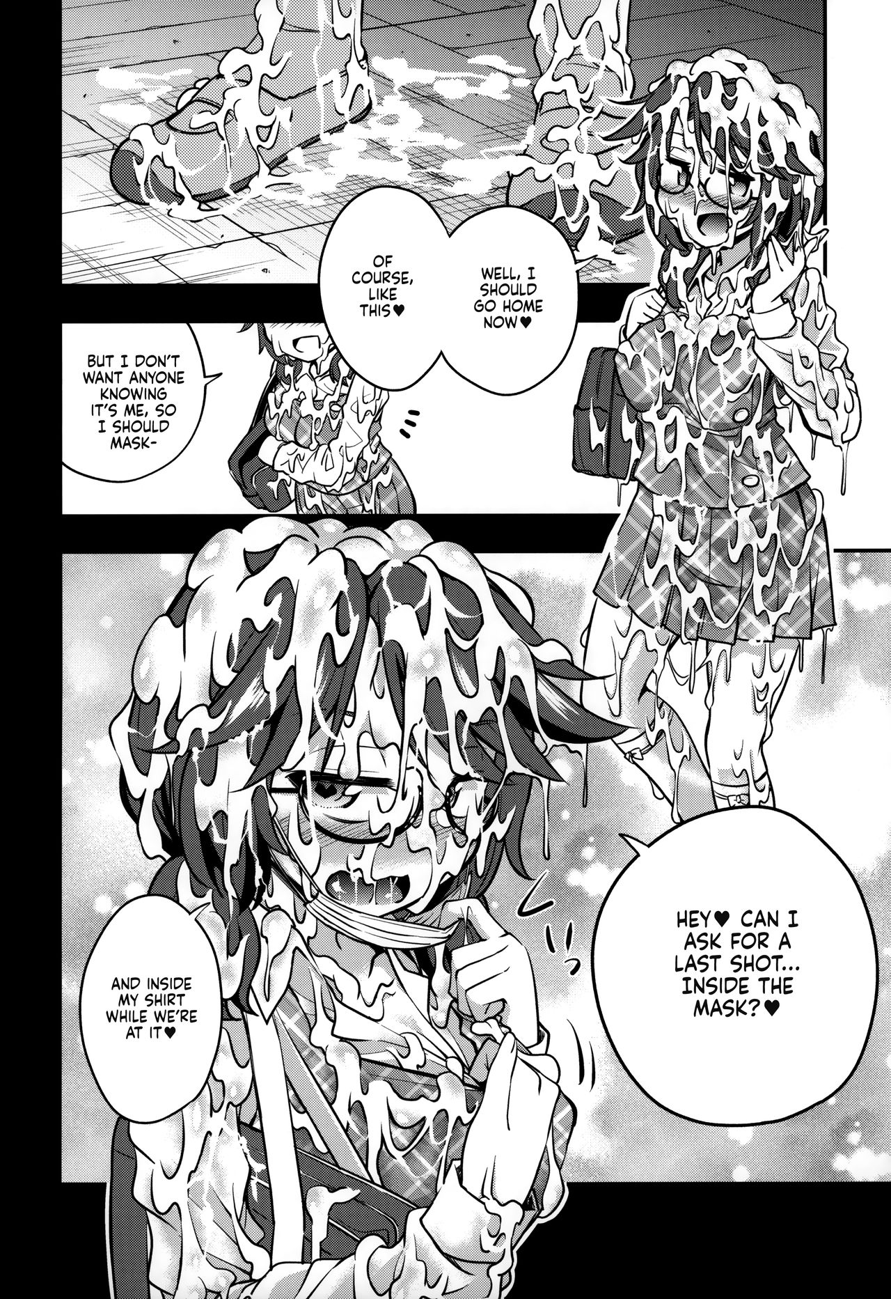 [Happiness Milk (Obyaa)] Bukkake Hakudaku Sumireko (Touhou Project) [ENGLISH] [Kinsei Translations] 画像番号 18