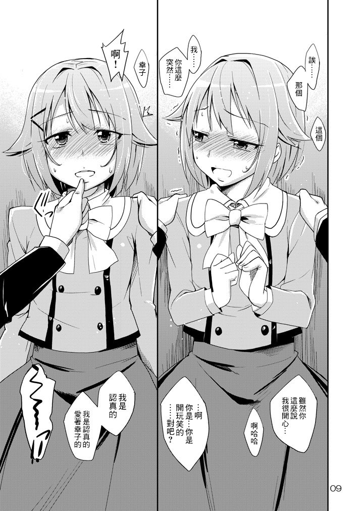 [Natsu no Umi (Natsumi Akira)] Sachiko, Aishiteru! (THE IDOLM@STER CINDERELLA GIRLS) [Chinese] [最愛福瑞漢化組] [Digital] Bildnummer 6