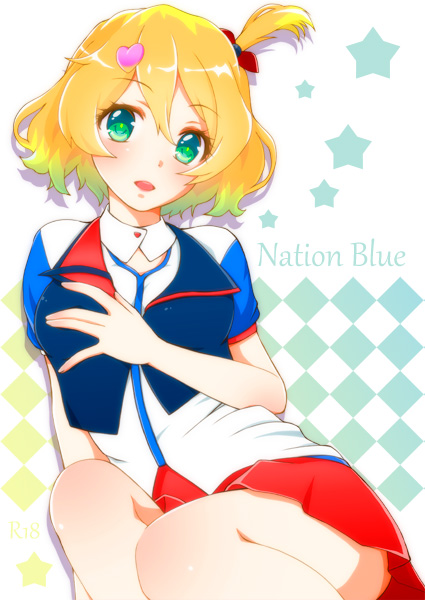 (C91) [Yorimichi Jinsei (Tanaka Sei)] NationBlue (Macross Delta) [Sample] 图片编号 1