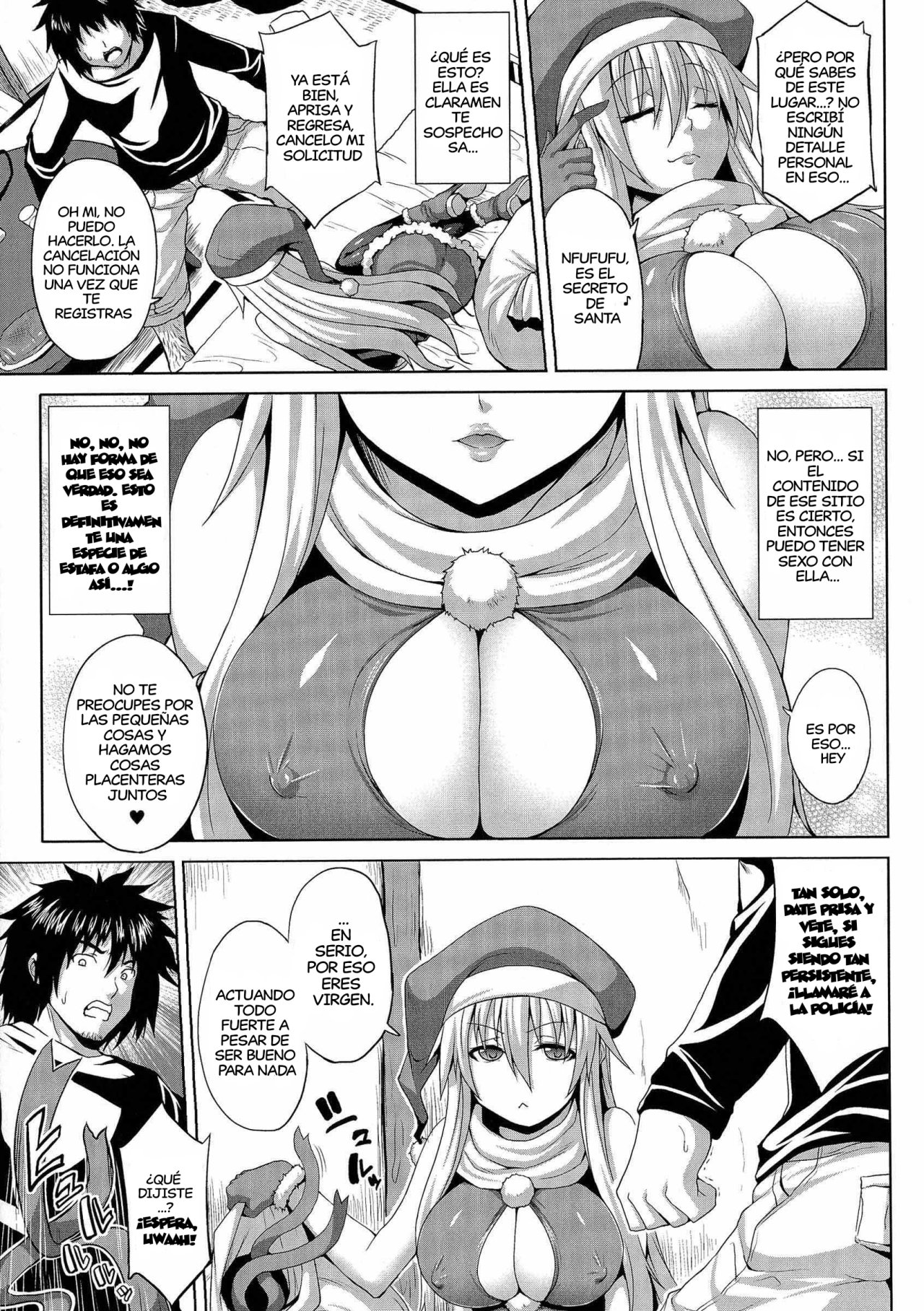 [Somejima] DT Santa Maria (COMIC Unreal 2013-06) [Spanish]  [Dante] image number 3