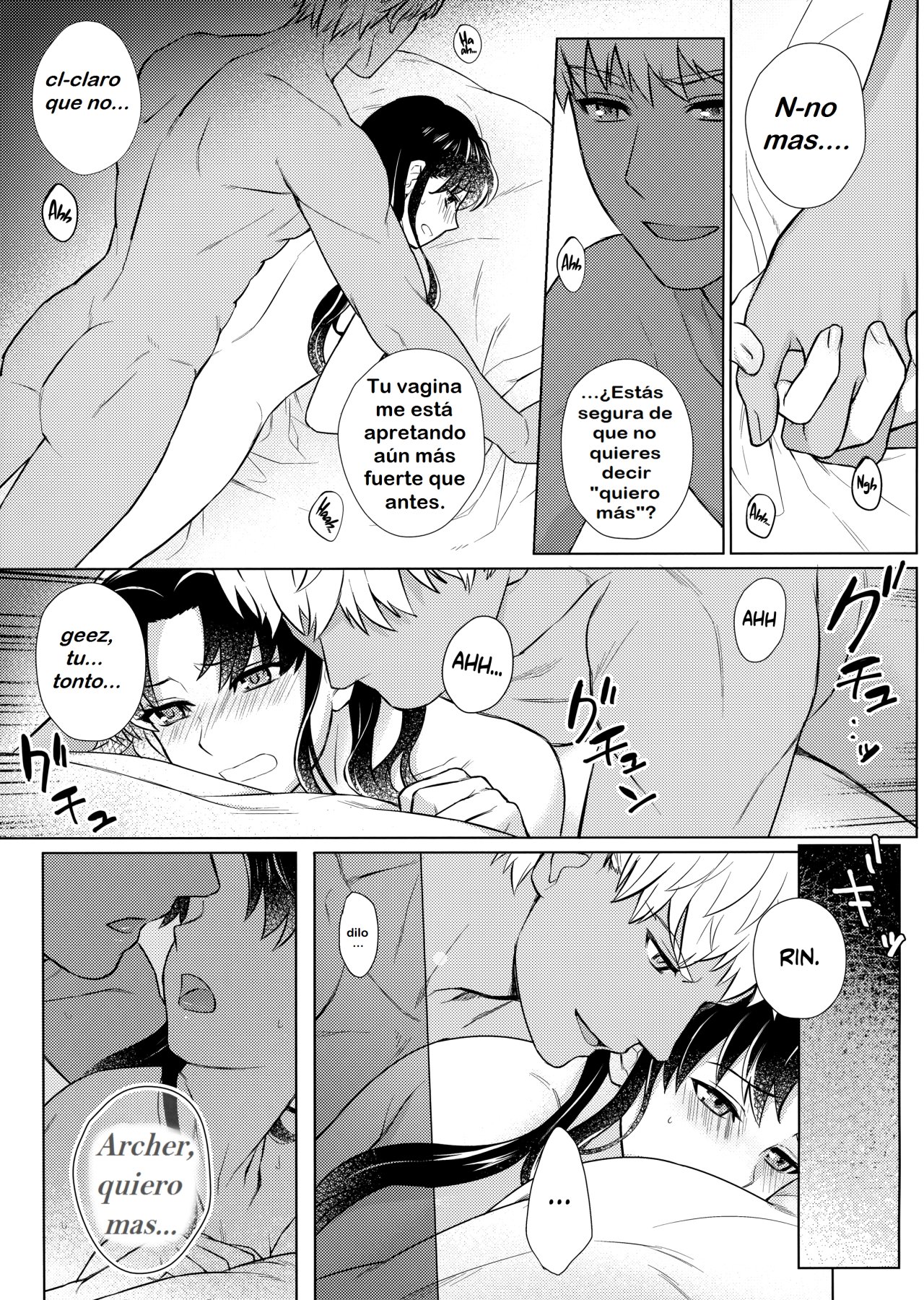 (SUPER26) [ambi75 (Yuyama Chika)] Futari, Hajimete no xxx | Nuestra primera vez (Fate/stay night) [Spanish] [El Santo Templario] image number 16