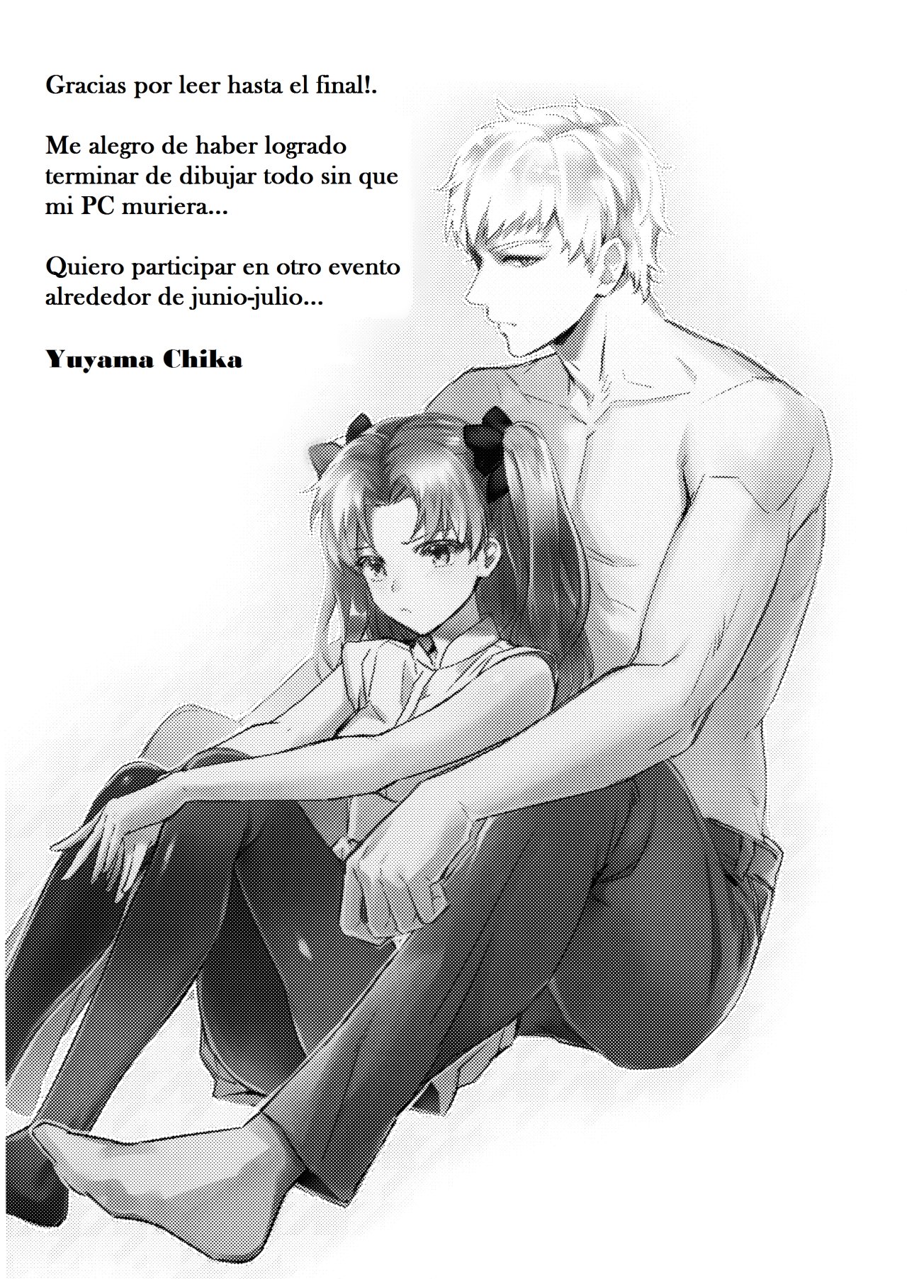 (SUPER26) [ambi75 (Yuyama Chika)] Futari, Hajimete no xxx | Nuestra primera vez (Fate/stay night) [Spanish] [El Santo Templario] image number 18