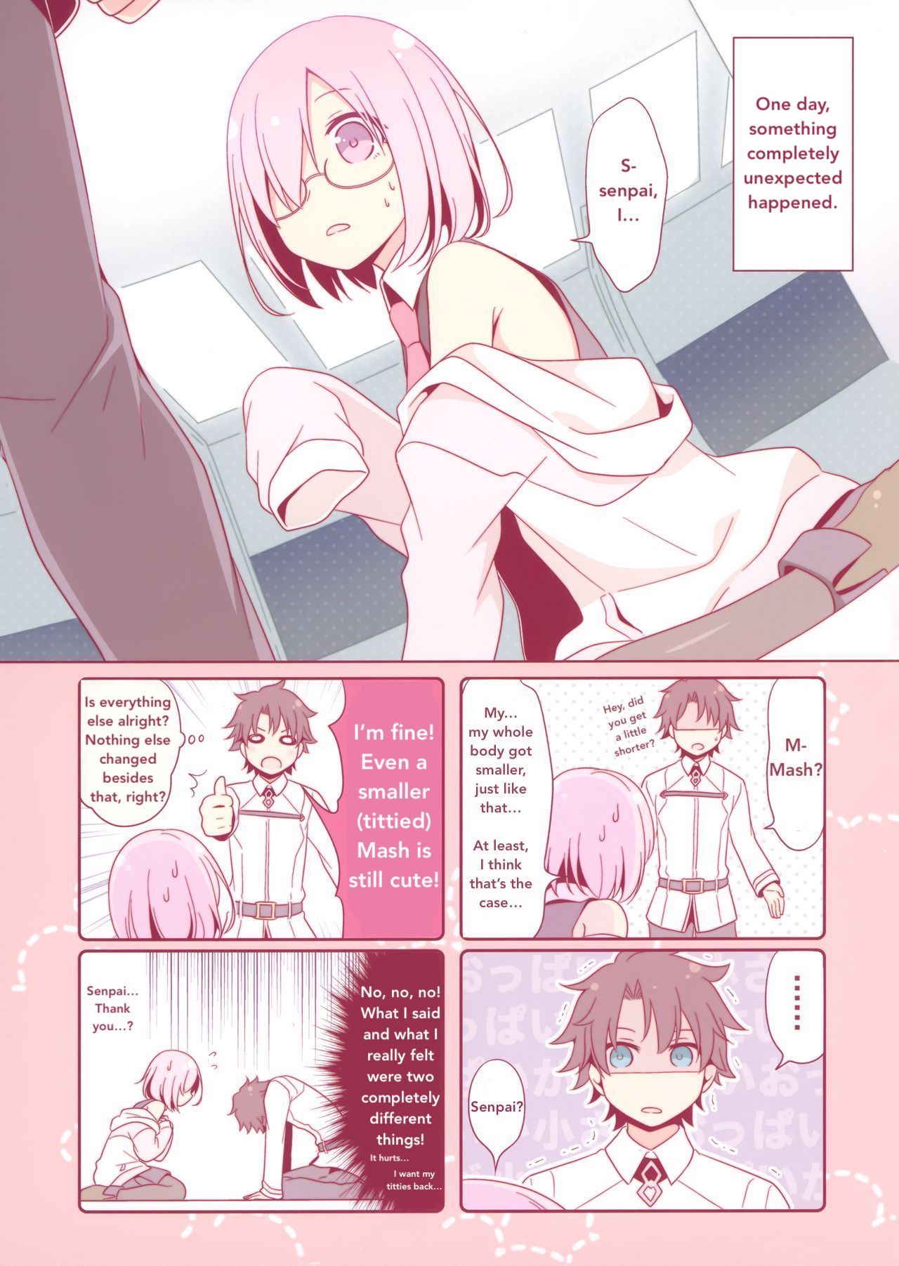 (C97) [Niwatoriya (Mitsui Ichigo)] Senpai Daisuki (Fate/Grand Order) [English] [Student Translations] image number 3