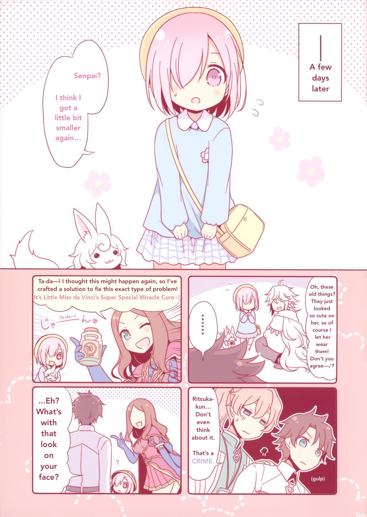 (C97) [Niwatoriya (Mitsui Ichigo)] Senpai Daisuki (Fate/Grand Order) [English] [Student Translations] image number 15