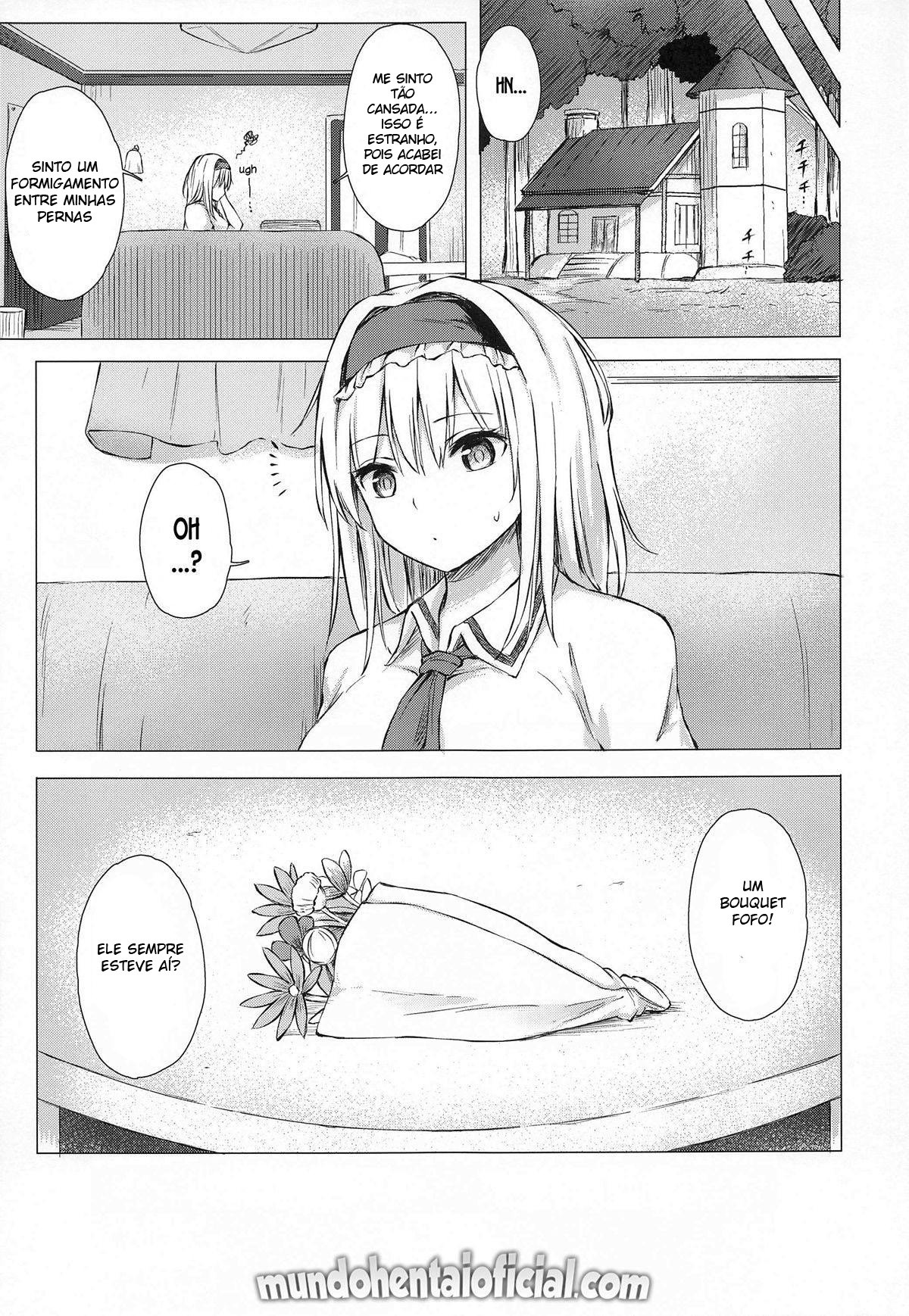 (Shuuki Reitaisai 7) [Tekomenchi (Techi)] Dereochi Alice Margatroid (Touhou Project) [Portuguese-BR] [DiegoVPR] 24eme image