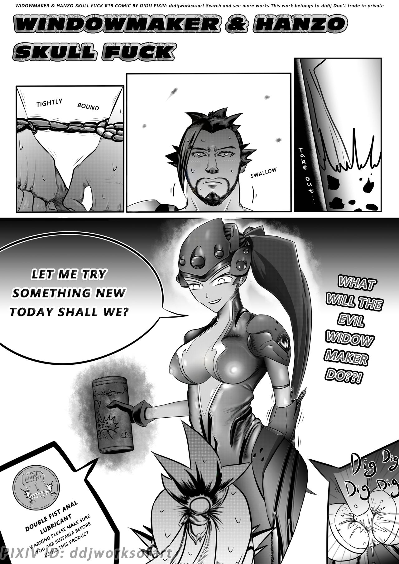 Widowmaker & Hanzo Skull Fuck 3eme image