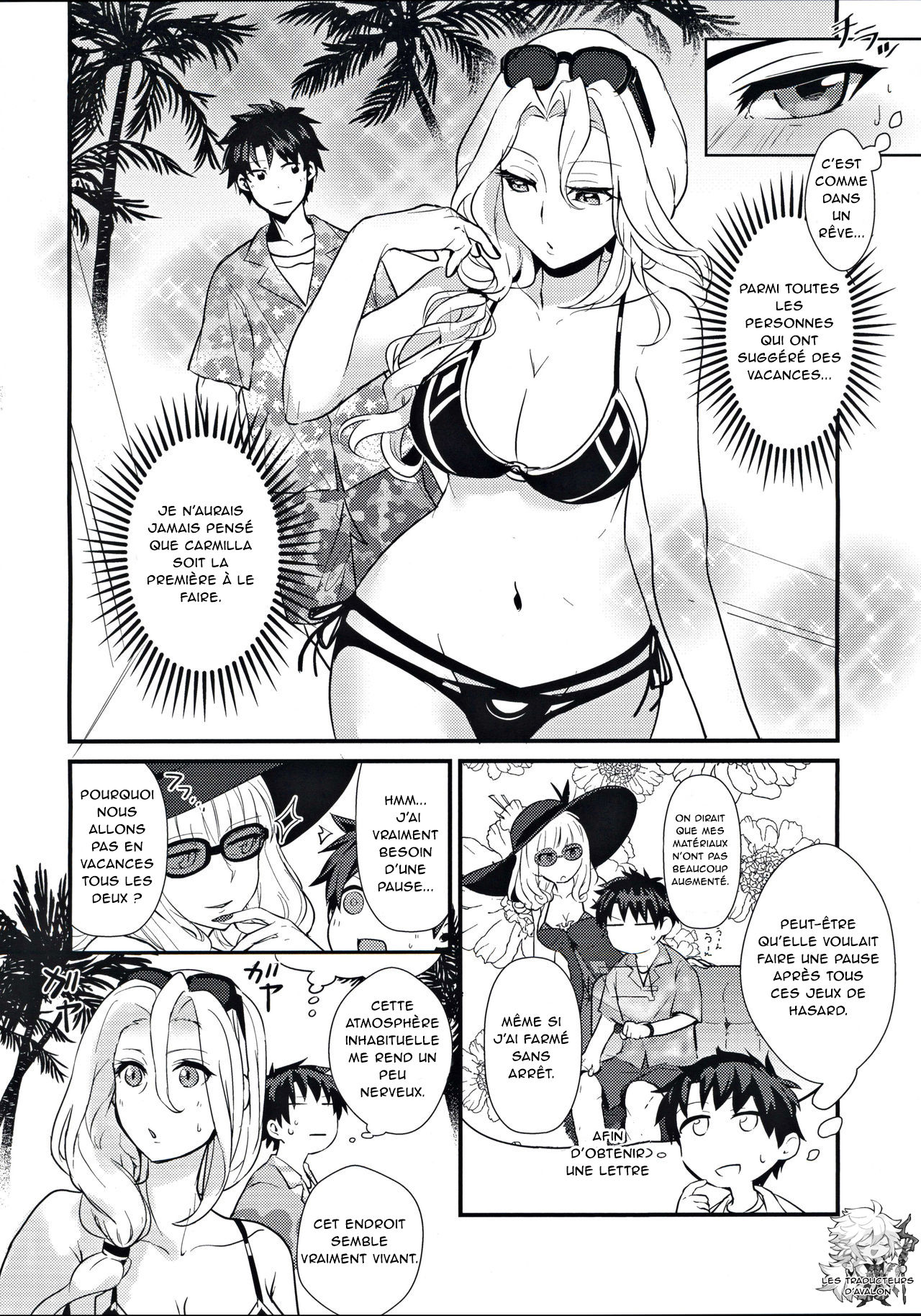 (C97) [Kanpan Koujou (Inui Panko)] POOL SIDE MIRAGE (Fate/Grand Order) [French] [Northface] 图片编号 3