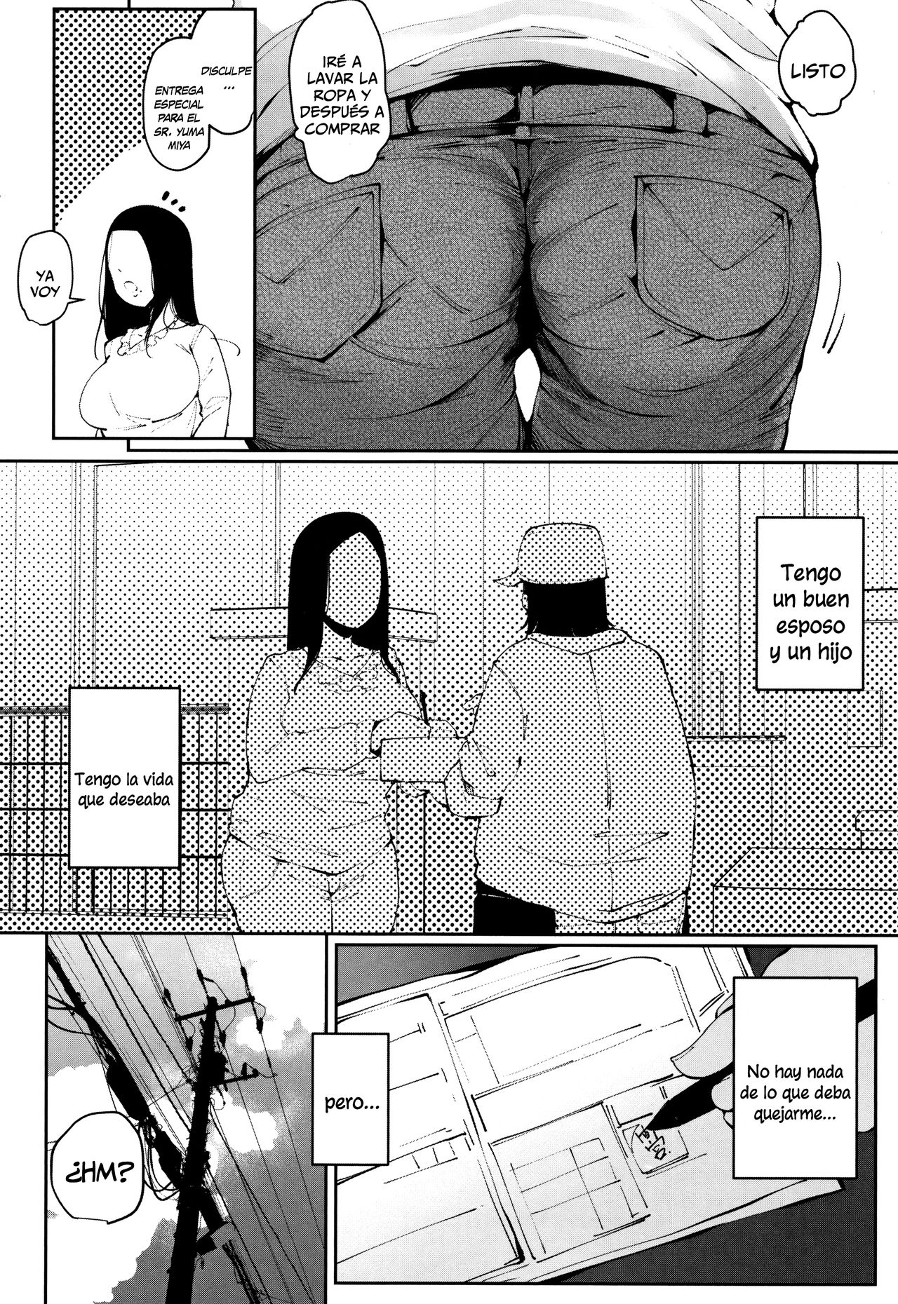 [Takato Kurosuke] Married Woman #01 (Inshitsu Honeyhole) [Spanish] [Lanerte] 图片编号 2