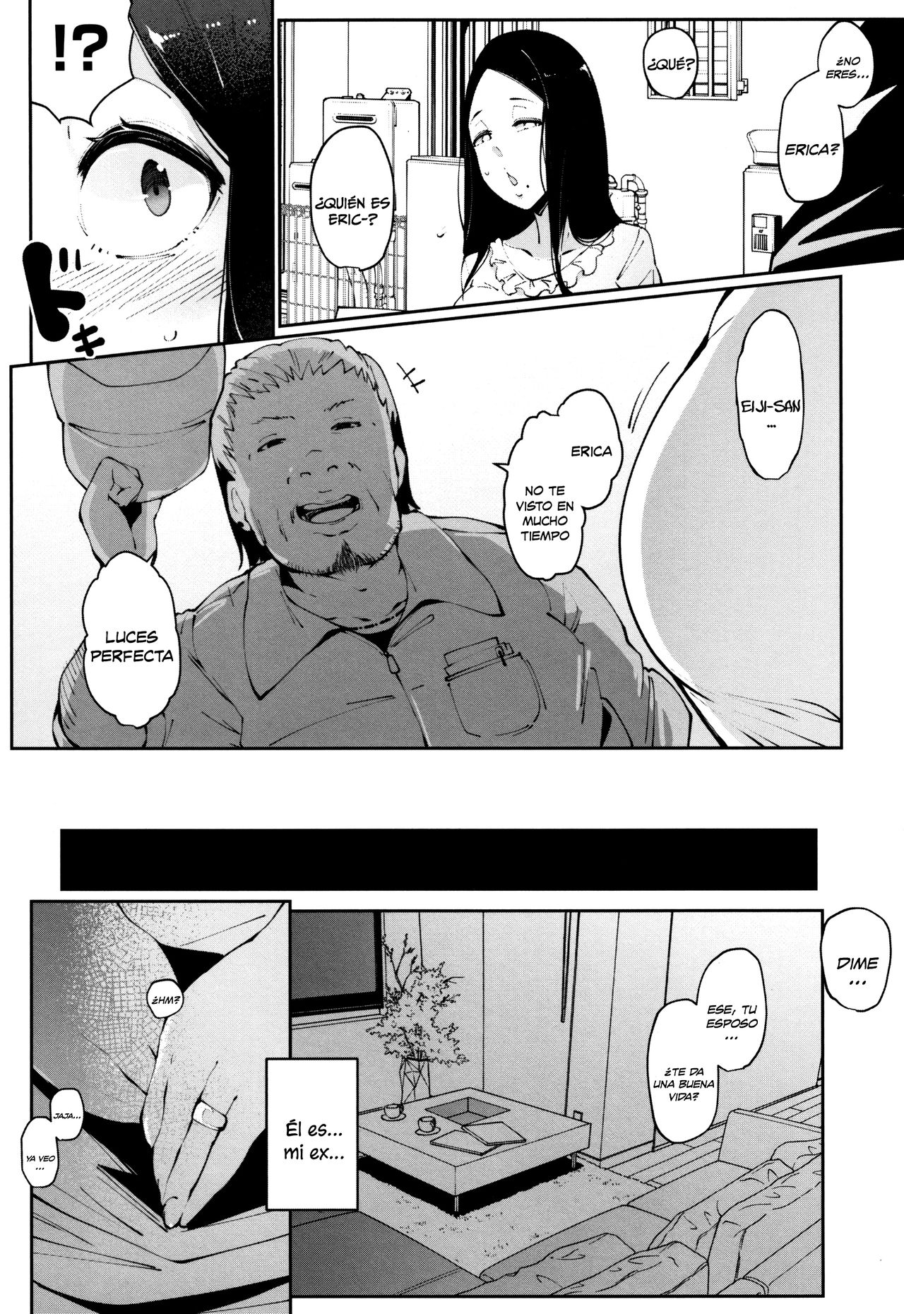 [Takato Kurosuke] Married Woman #01 (Inshitsu Honeyhole) [Spanish] [Lanerte] 图片编号 3