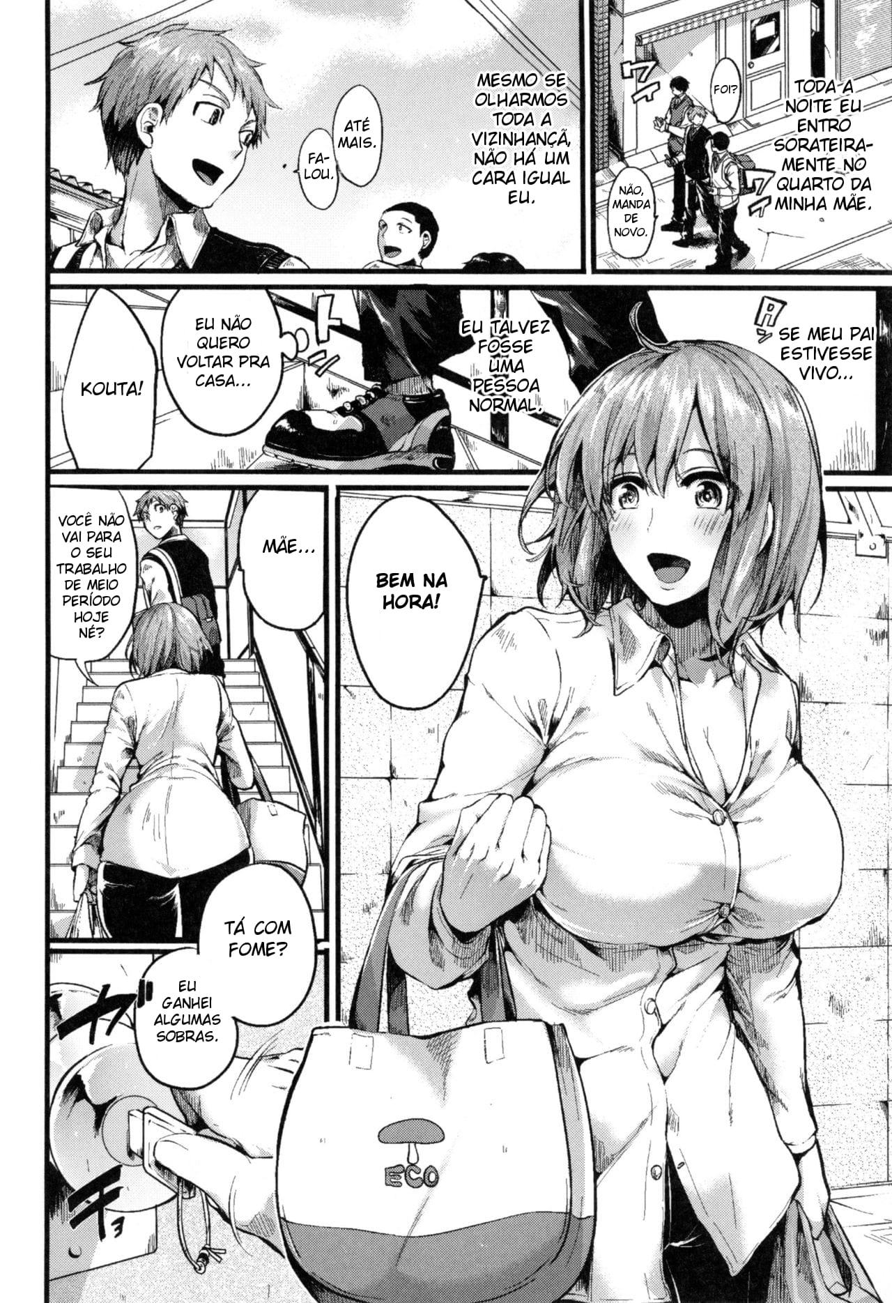 [Doumou] Suki Suki! Okaa-san (COMIC Shingeki 2015-07) [Portuguese] [Hentai Seasont] 이미지 번호 2